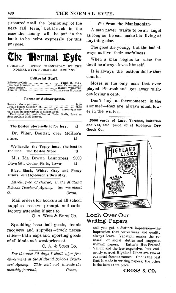 Archival Scanned Page with Text