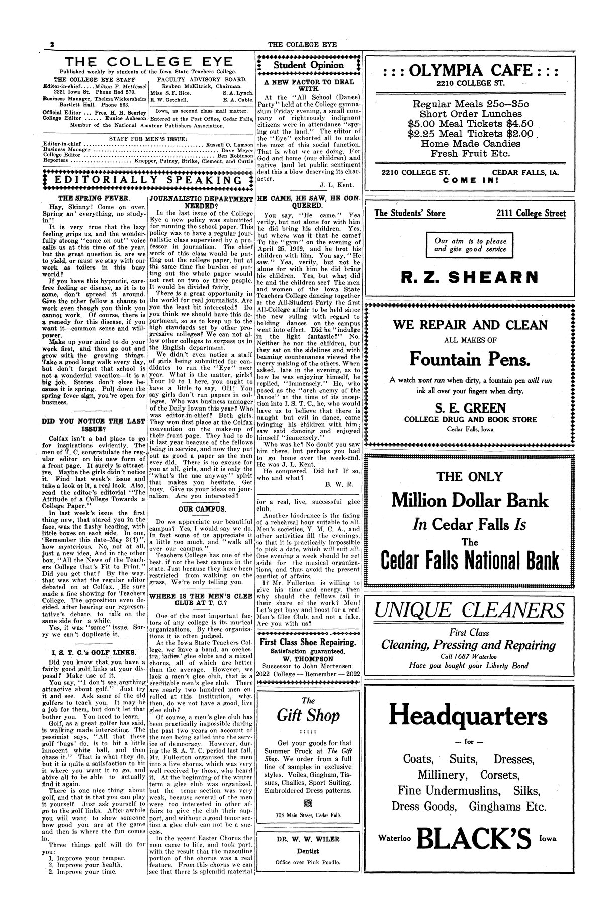 Archival Scanned Page with Text