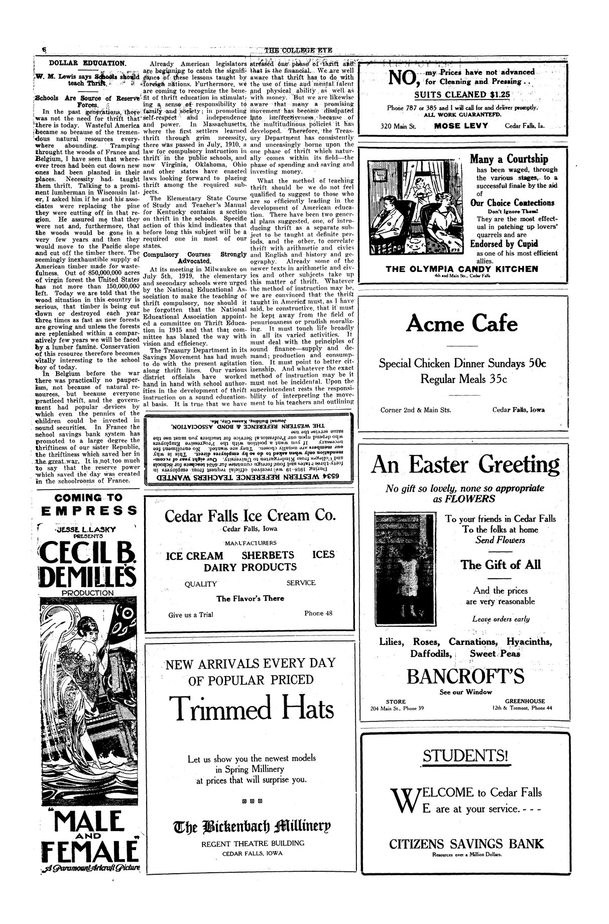 Archival Scanned Page with Text