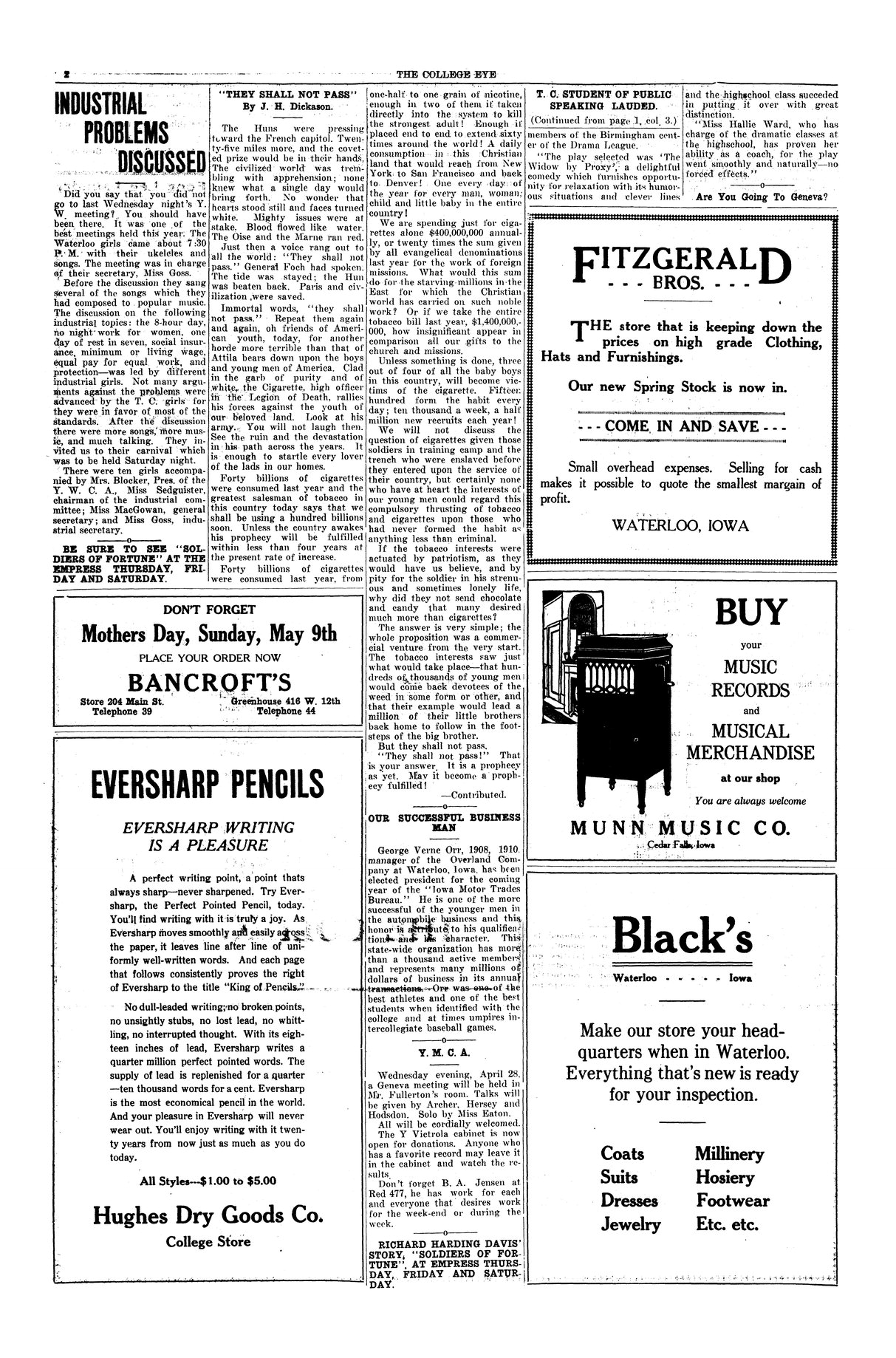 Archival Scanned Page with Text