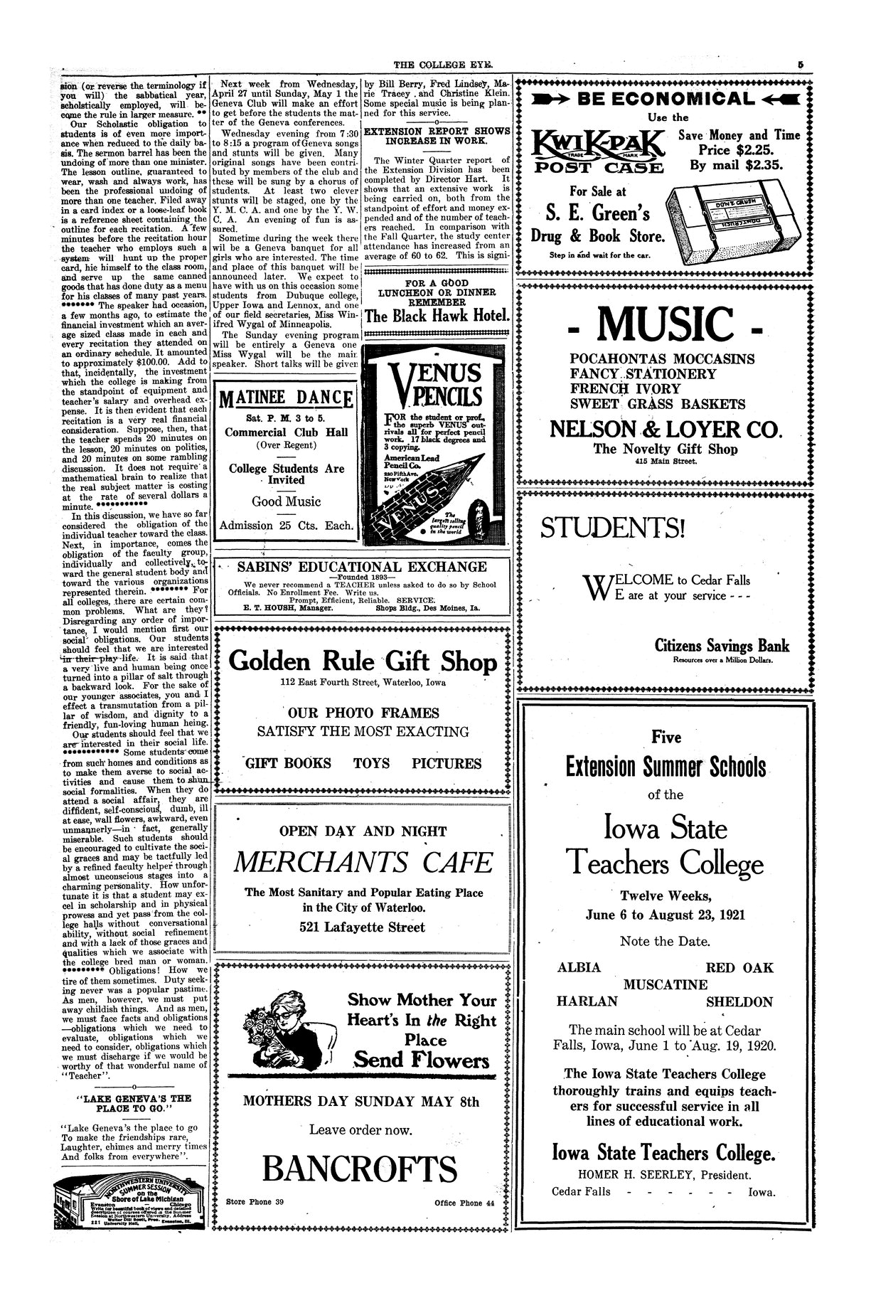 Archival Scanned Page with Text