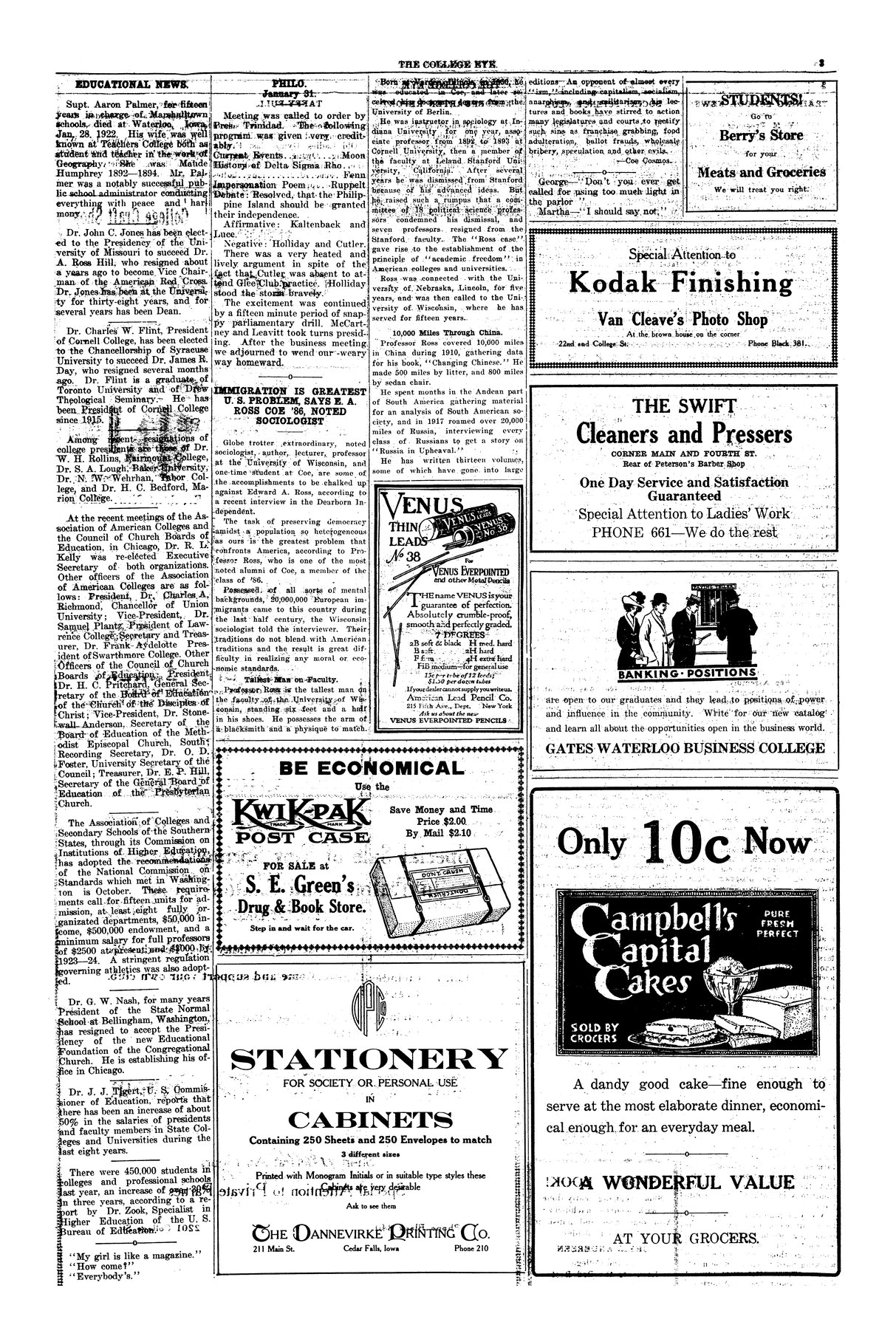 Archival Scanned Page with Text