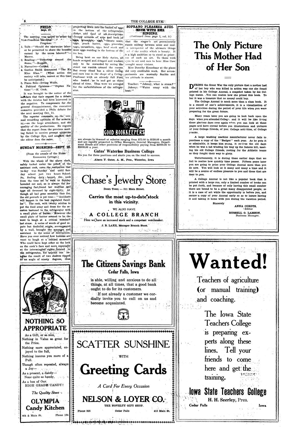 Archival Scanned Page with Text