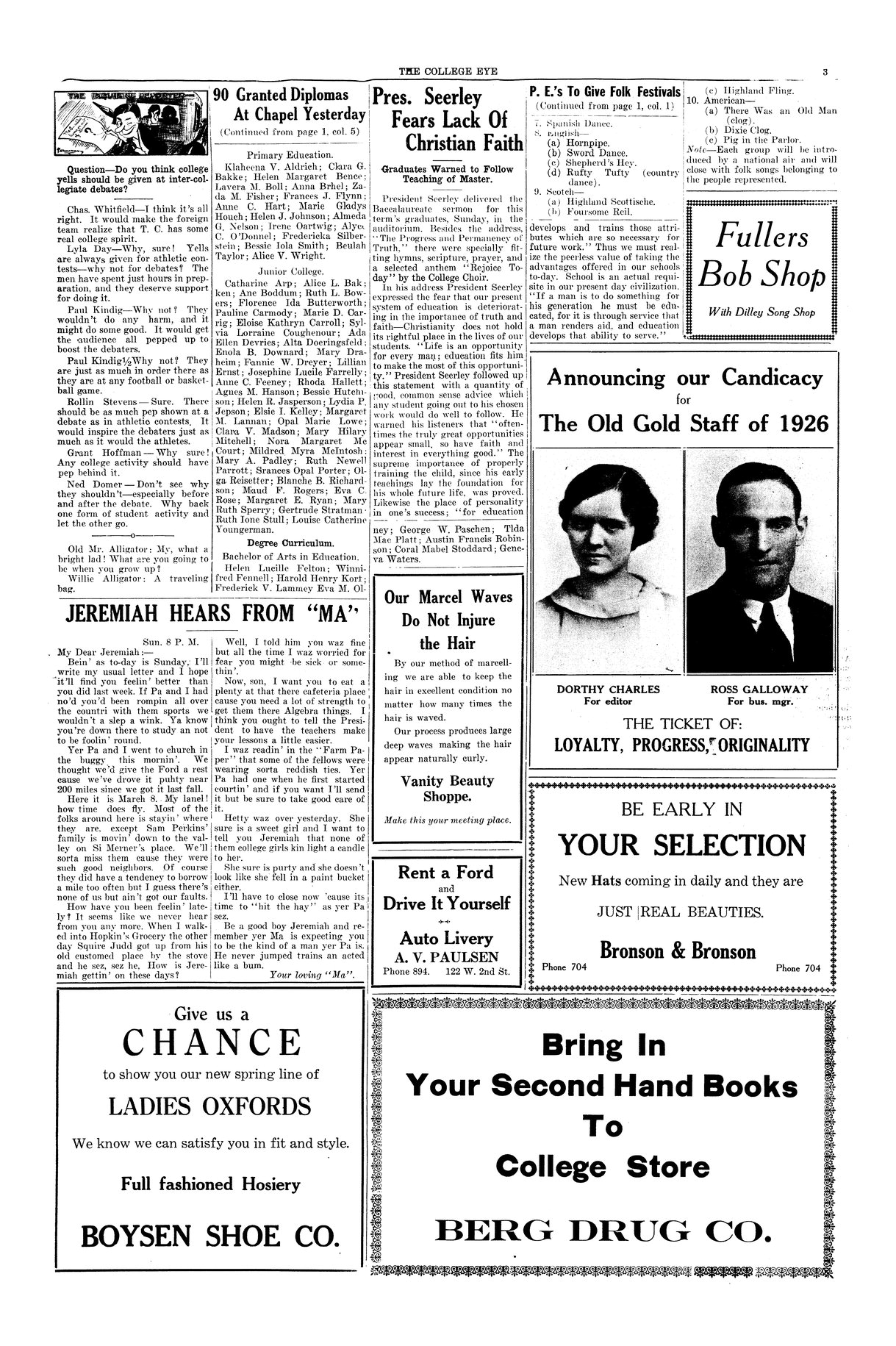 Archival Scanned Page with Text