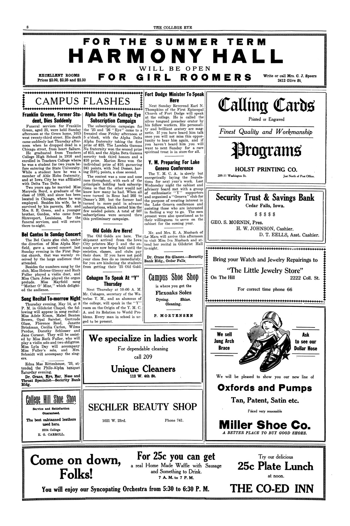 Archival Scanned Page with Text