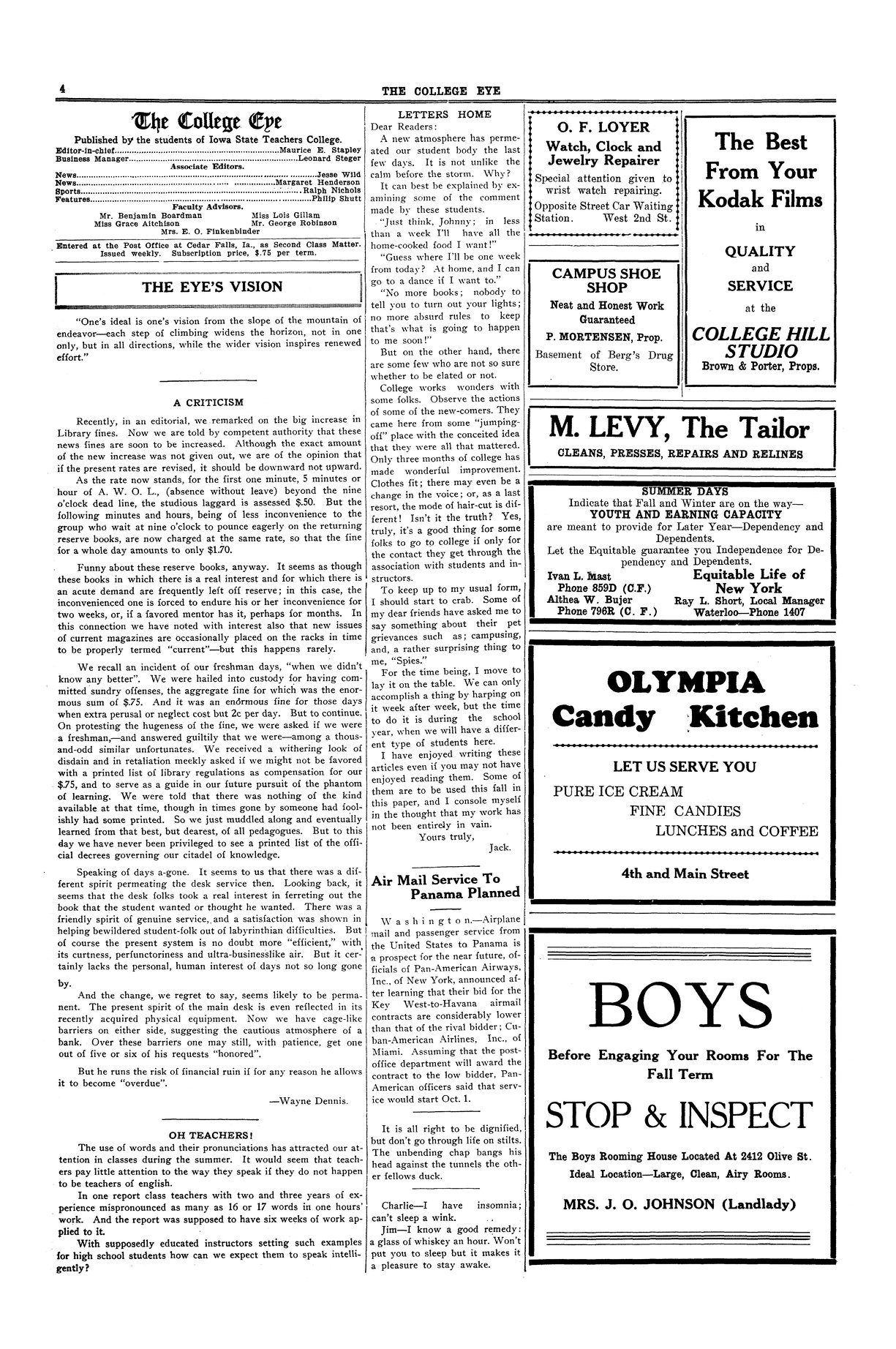 Archival Scanned Page with Text