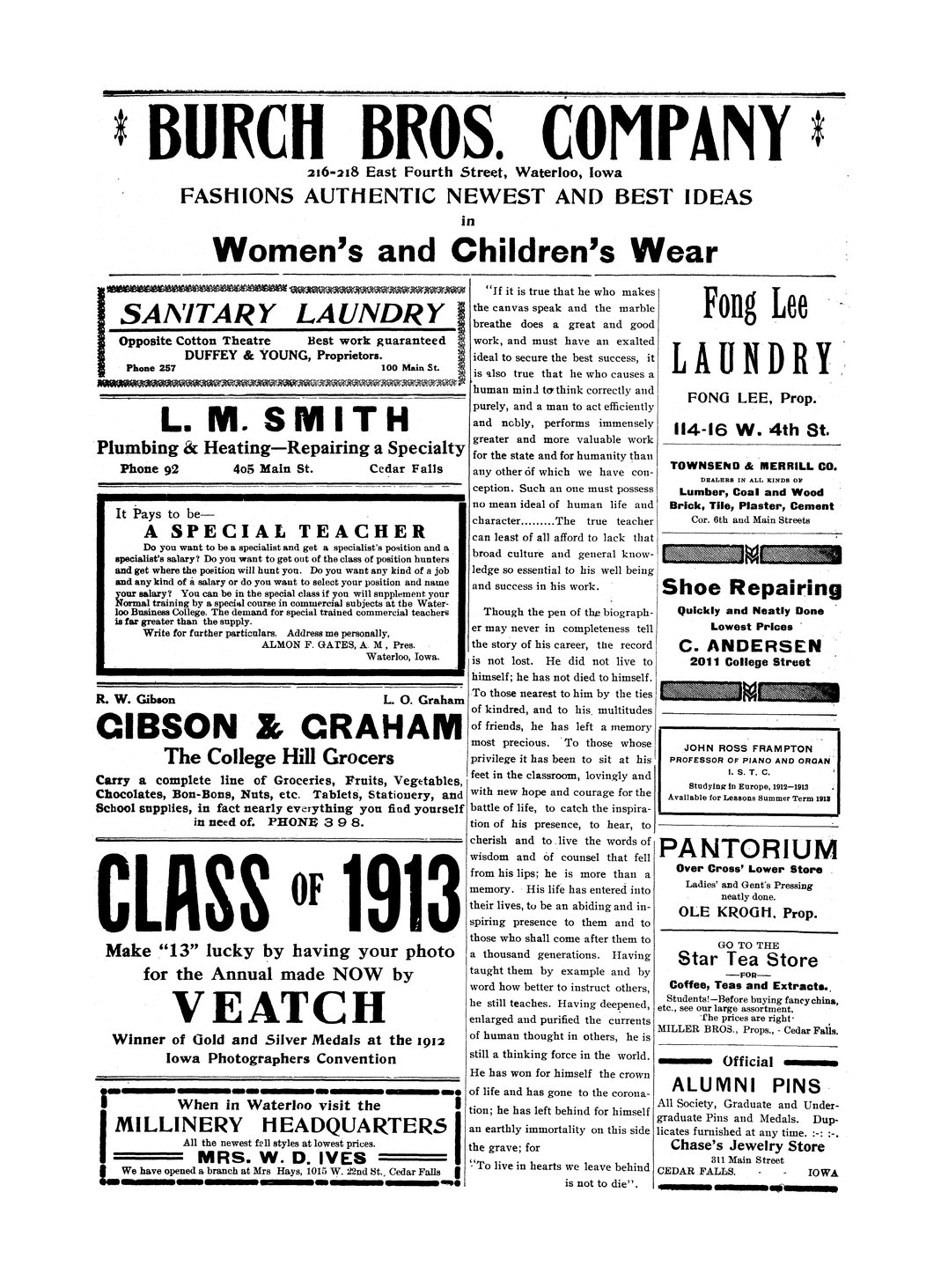 Archival Scanned Page with Text