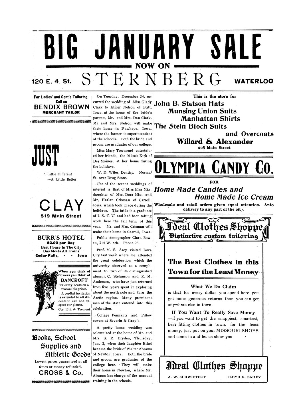 Archival Scanned Page with Text