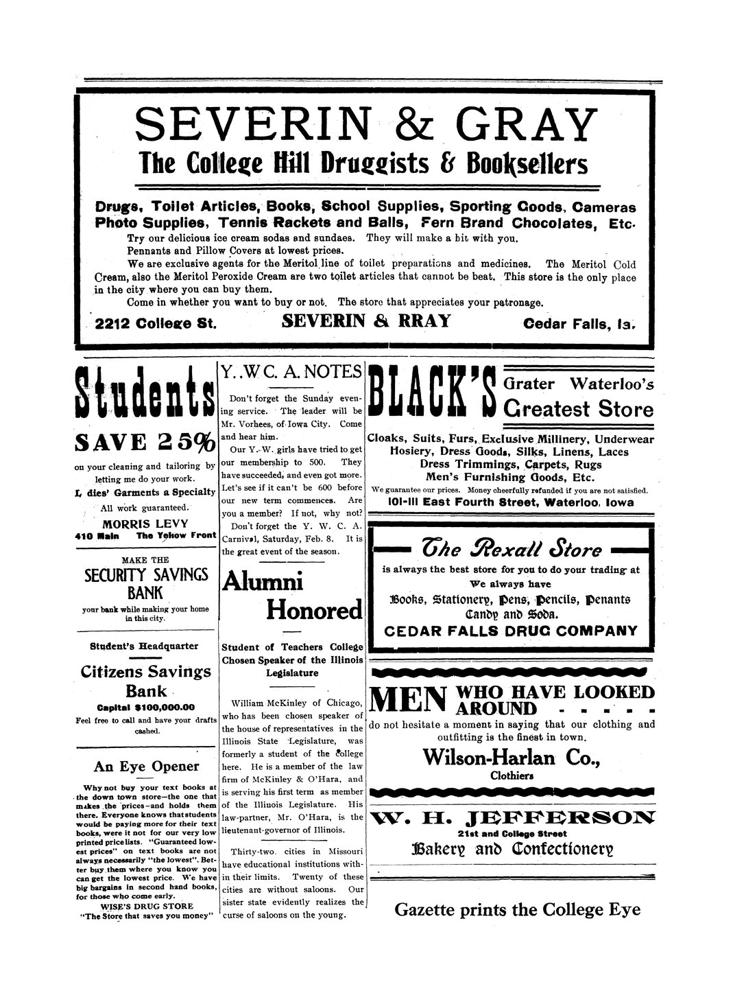 Archival Scanned Page with Text