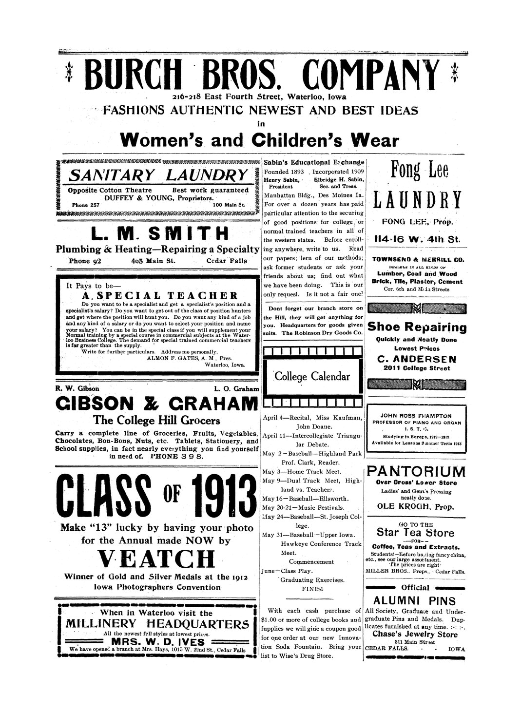 Archival Scanned Page with Text