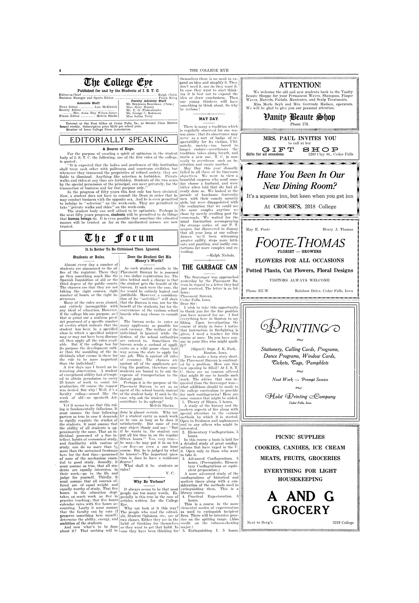 Archival Scanned Page with Text