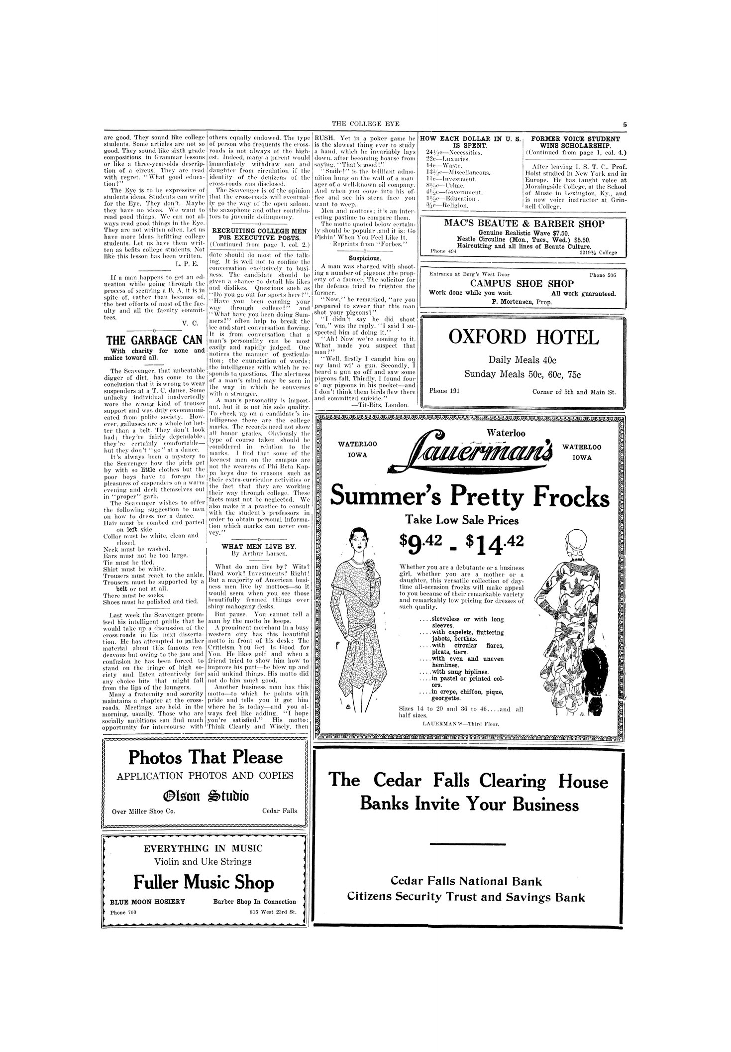 Archival Scanned Page with Text