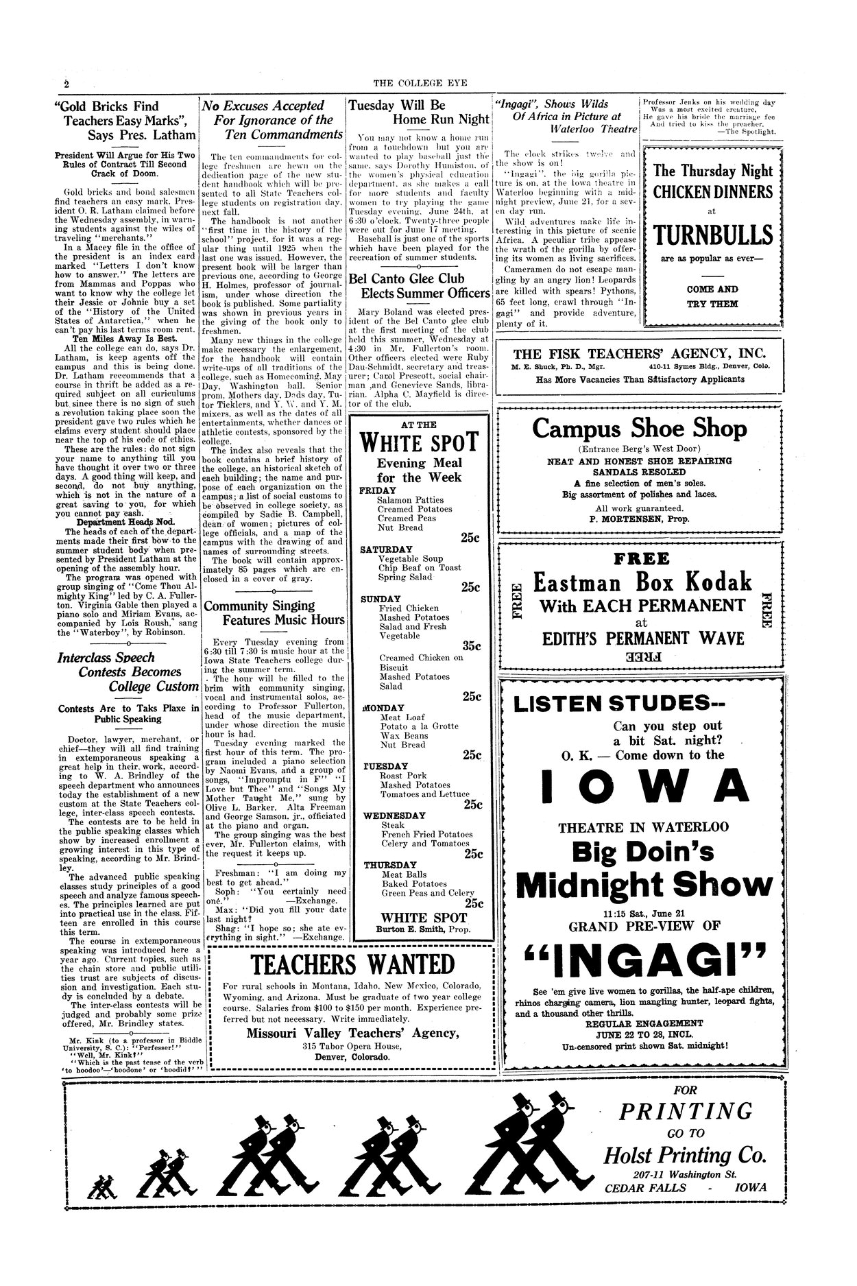 Archival Scanned Page with Text