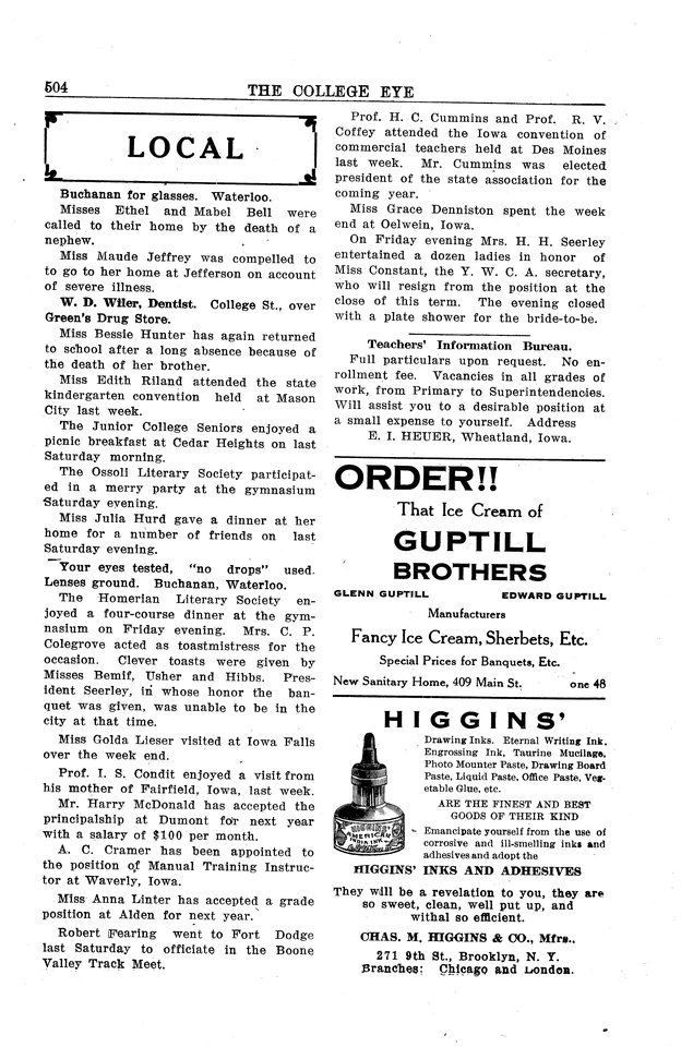 Archival Scanned Page with Text