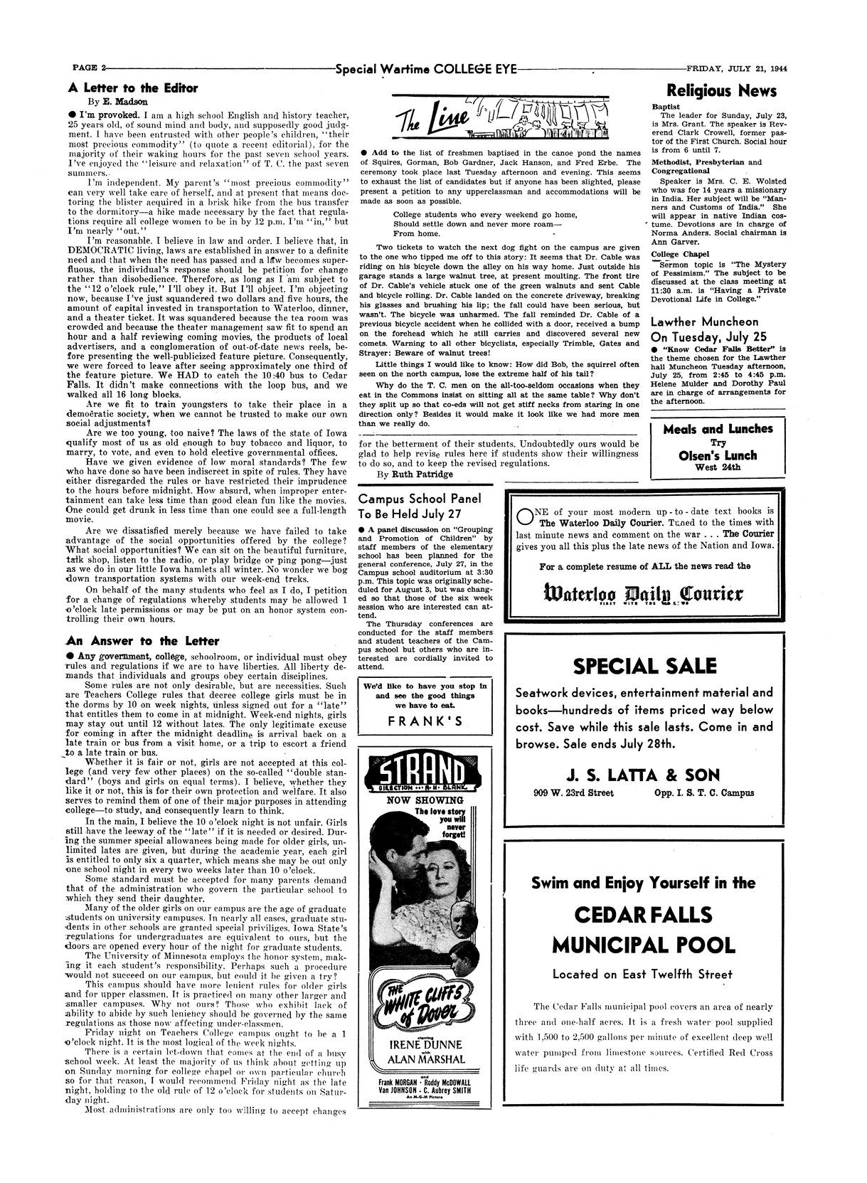 Archival Scanned Page with Text