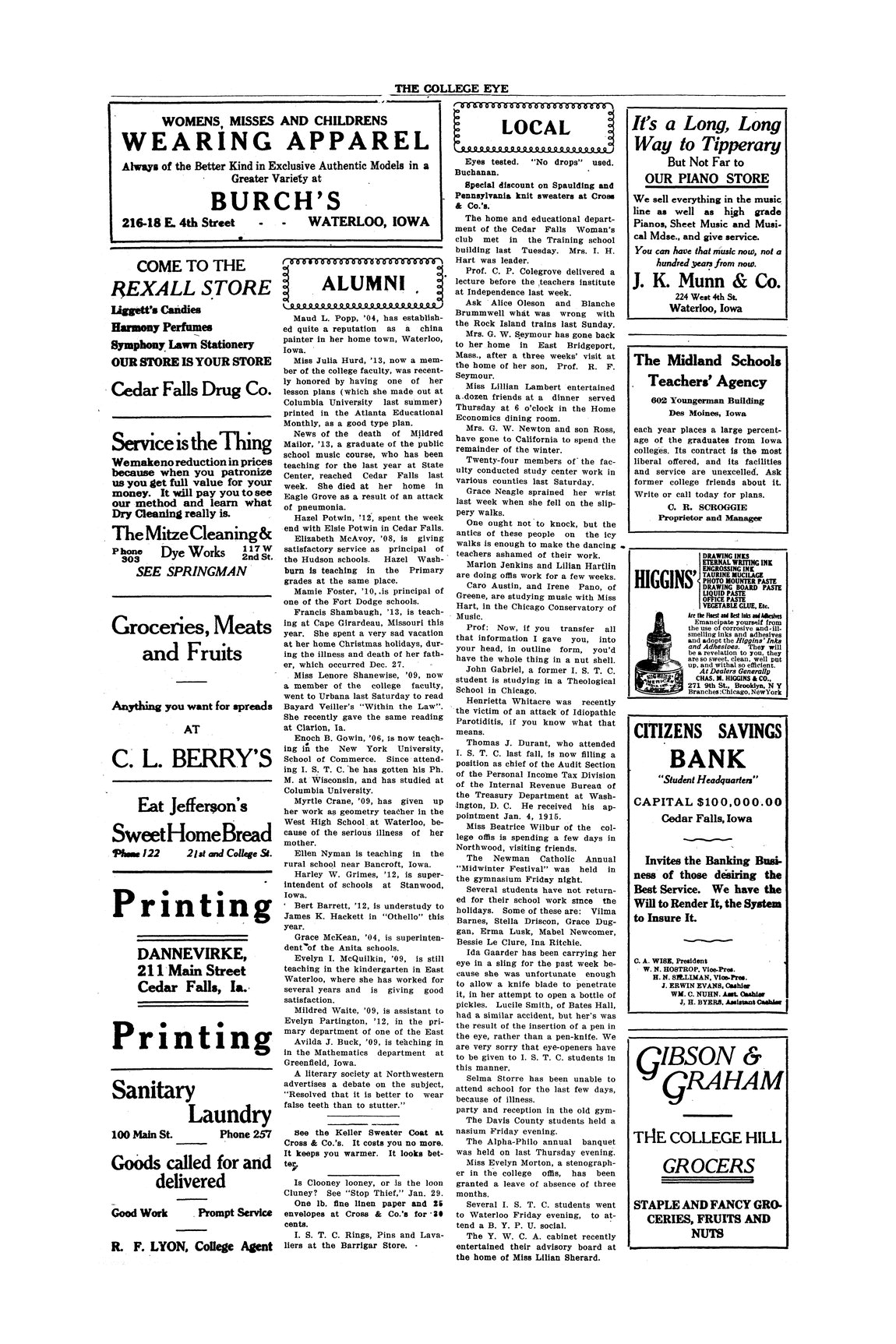 Archival Scanned Page with Text