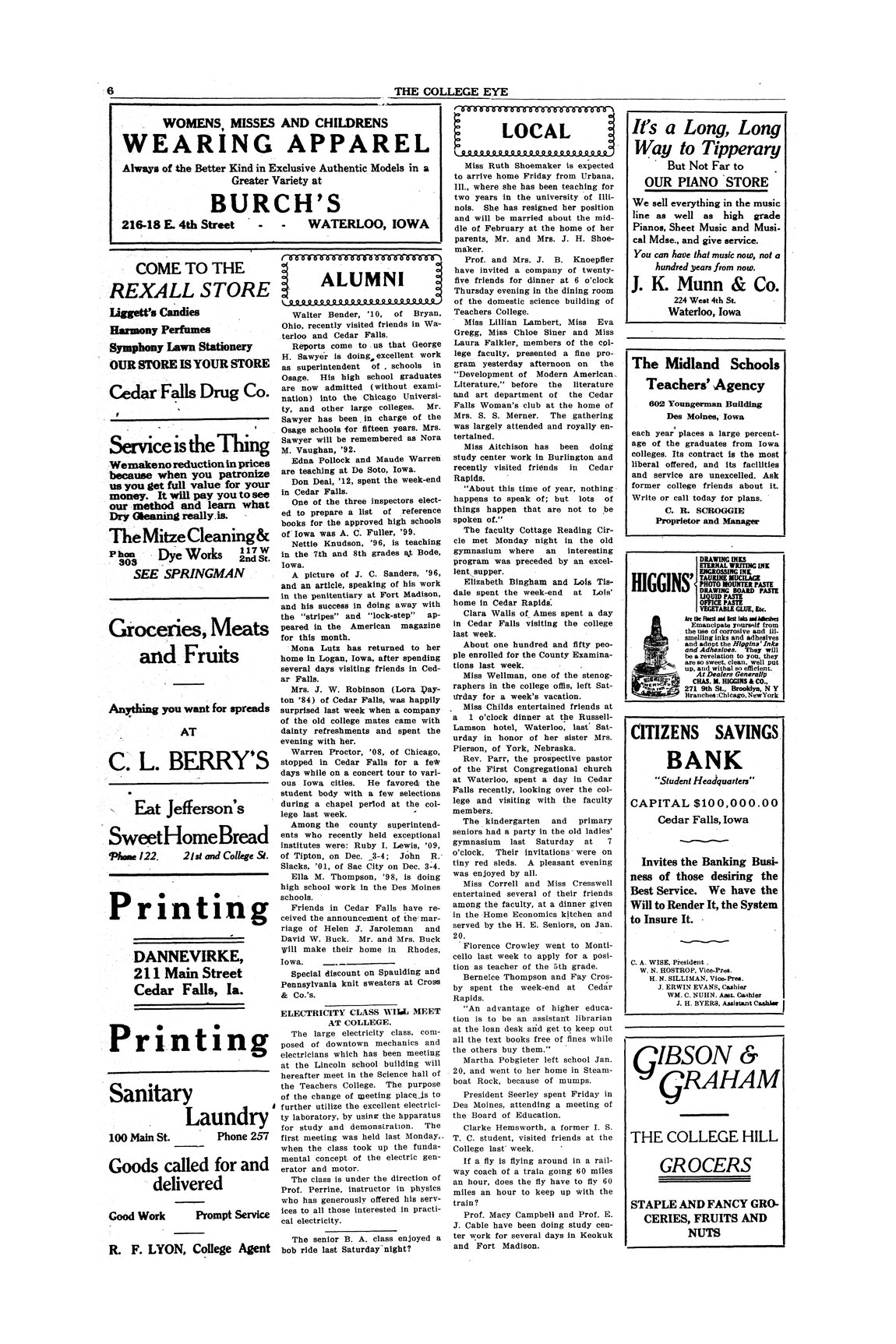 Archival Scanned Page with Text