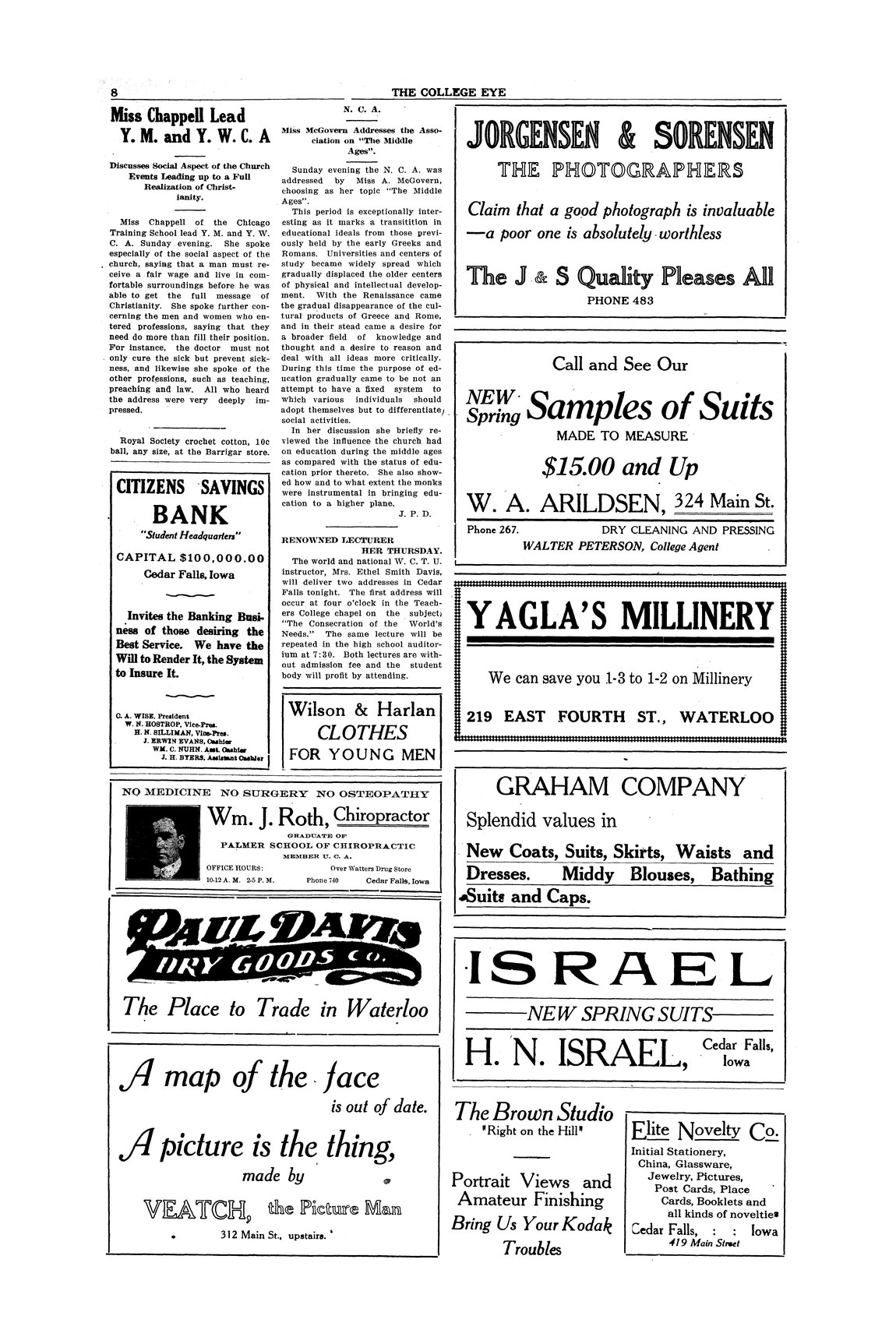 Archival Scanned Page with Text