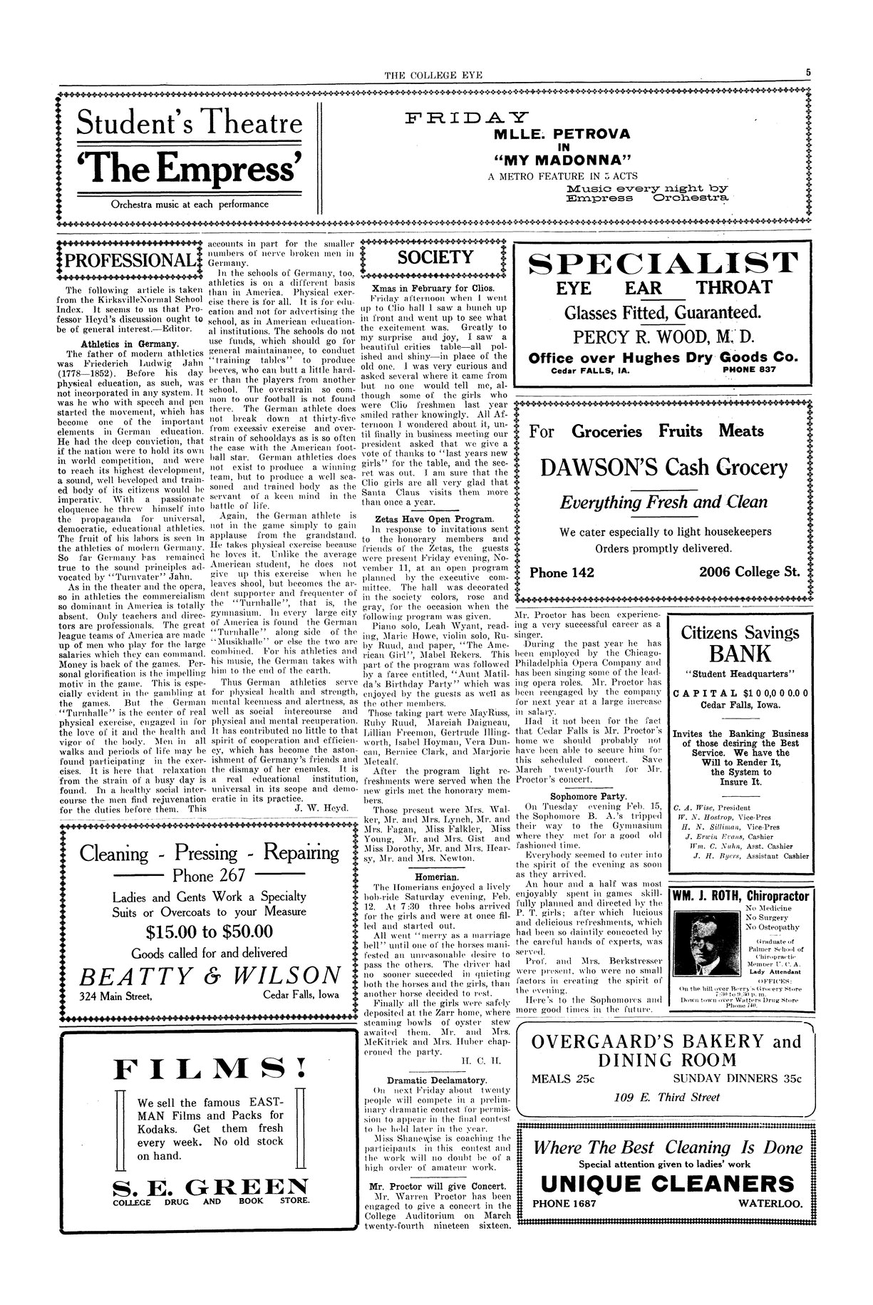 Archival Scanned Page with Text