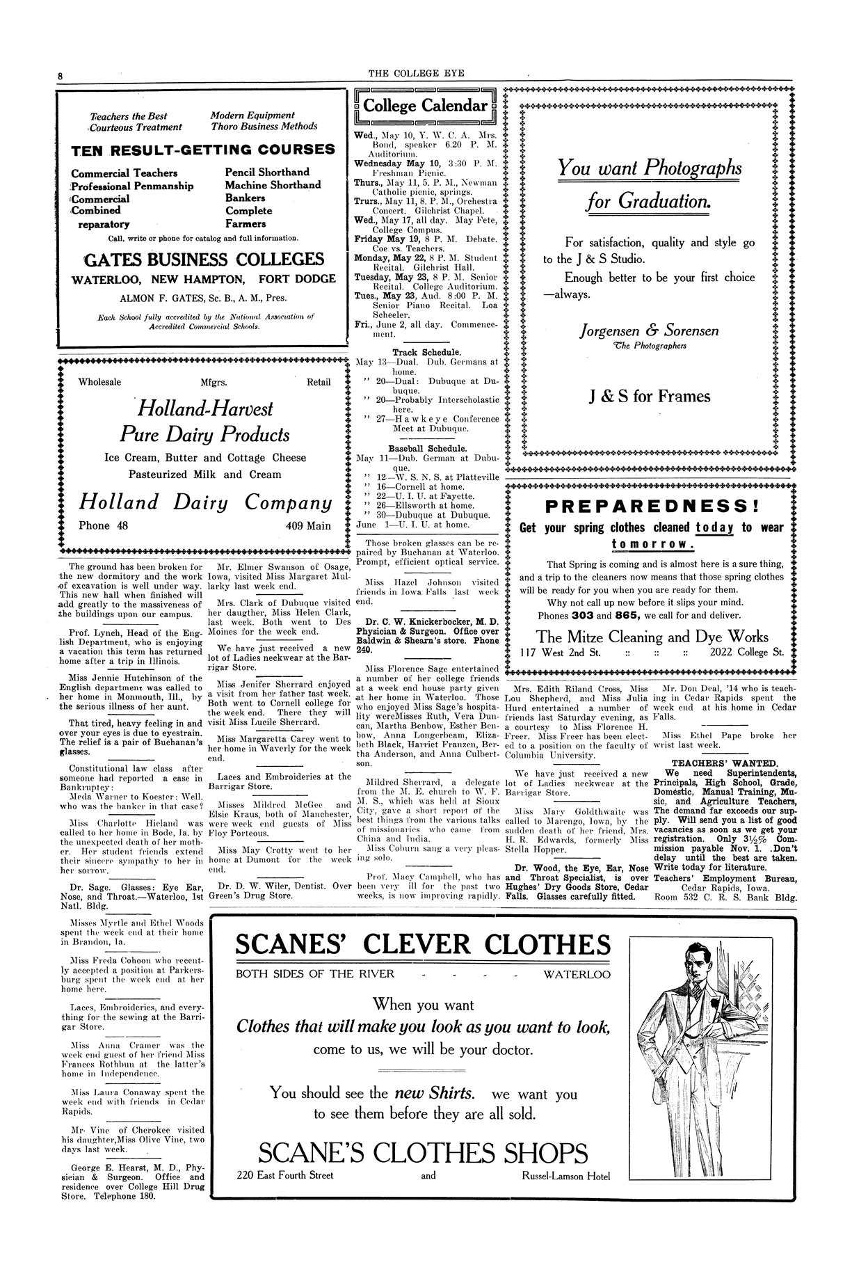 Archival Scanned Page with Text