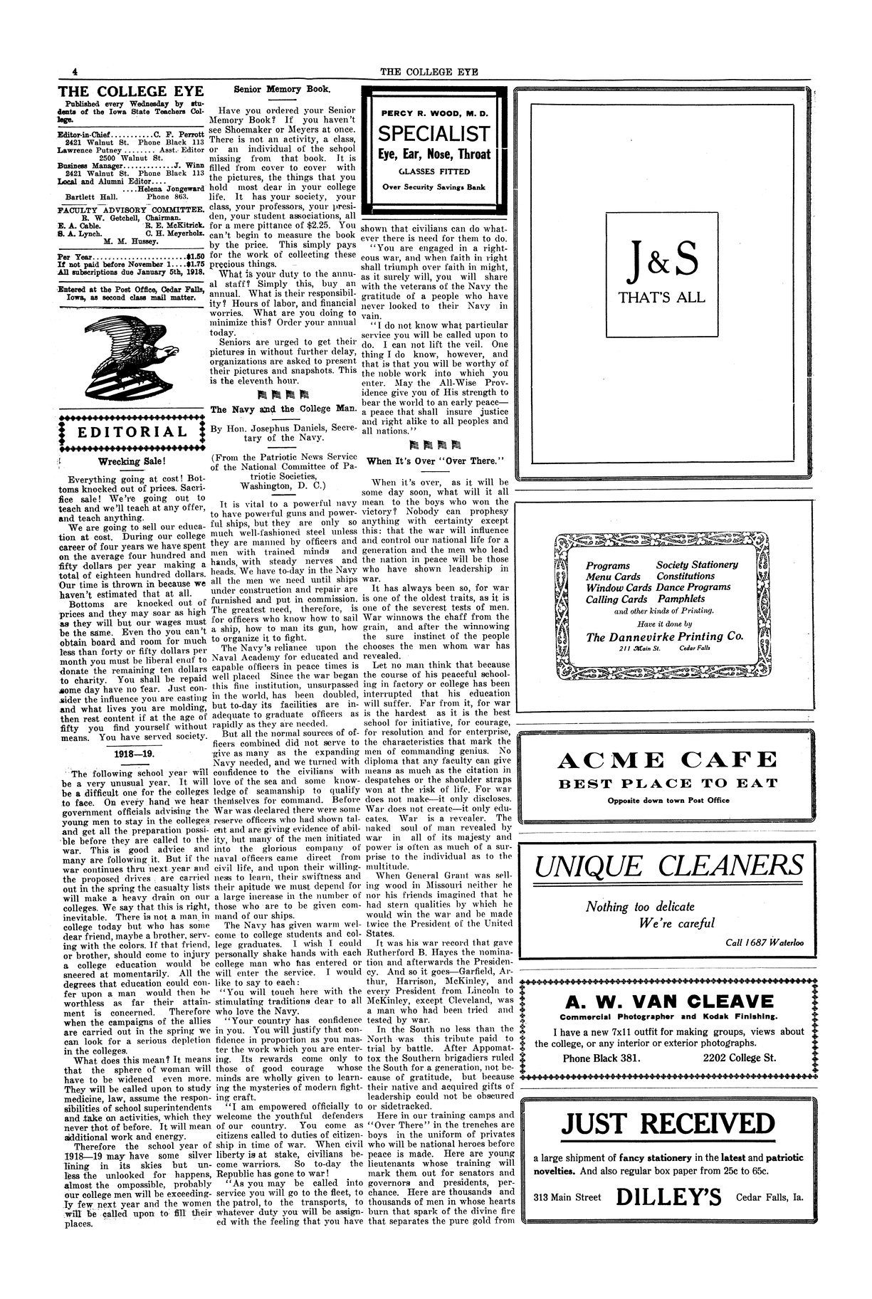 Archival Scanned Page with Text