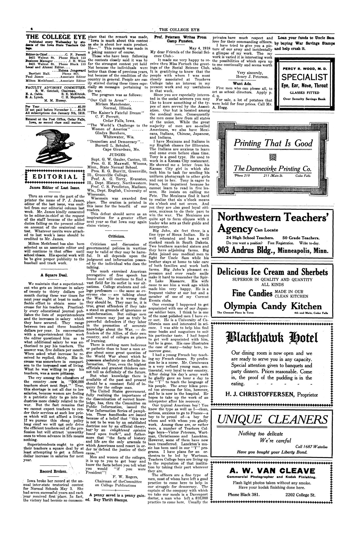 Archival Scanned Page with Text