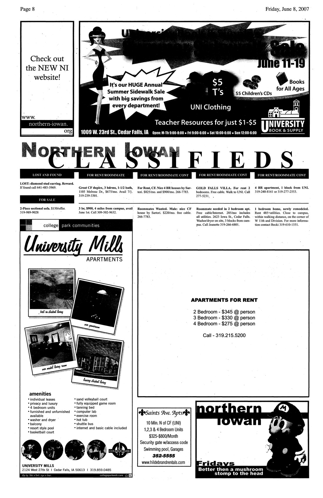 Archival Scanned Page with Text