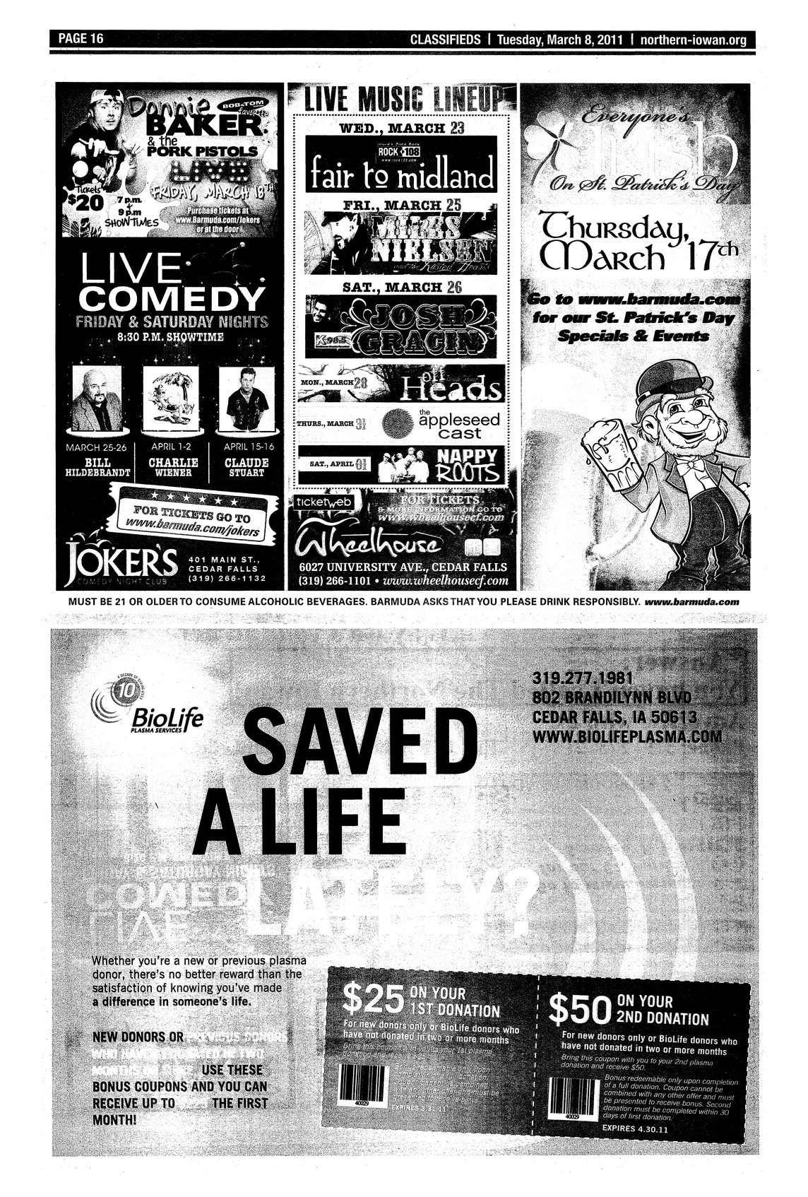 Archival Scanned Page with Text