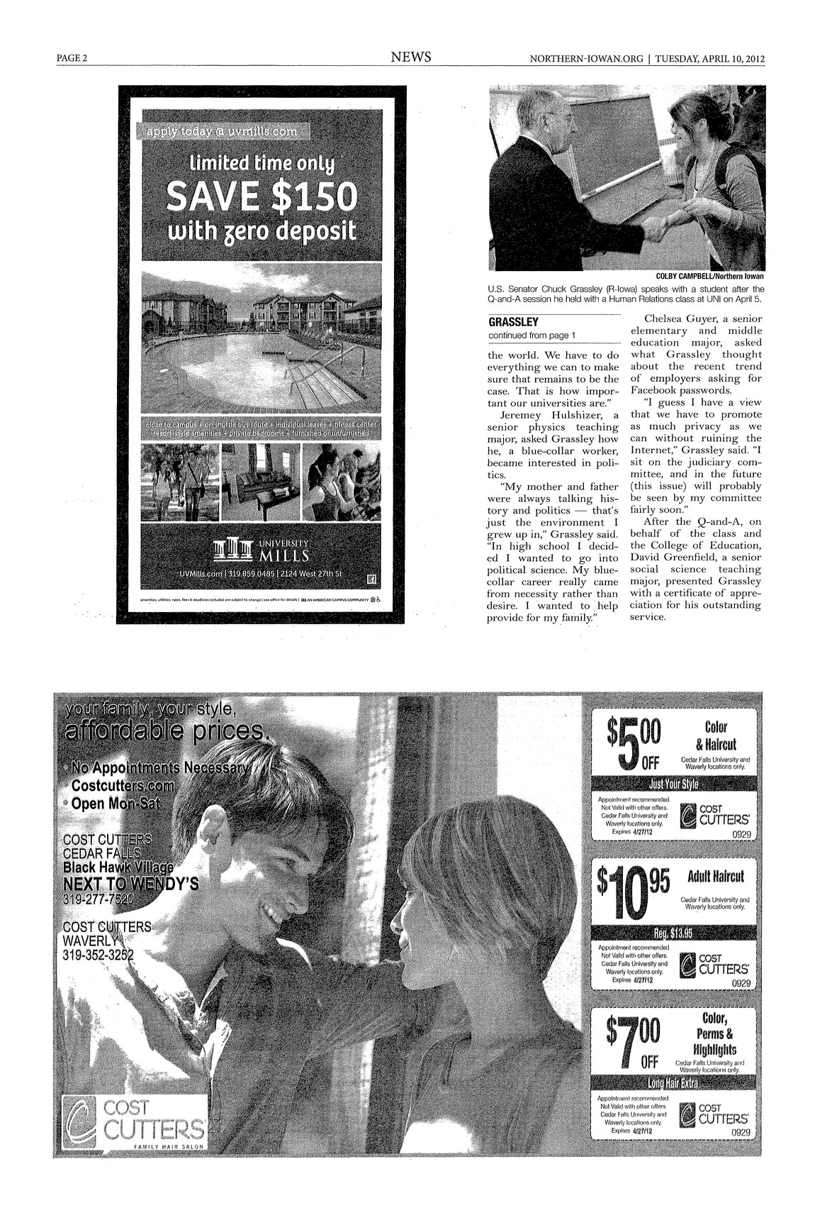 Archival Scanned Page with Text