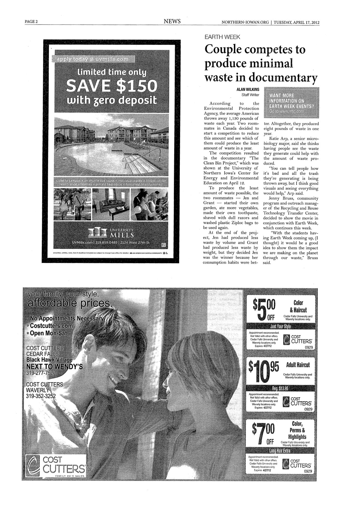 Archival Scanned Page with Text