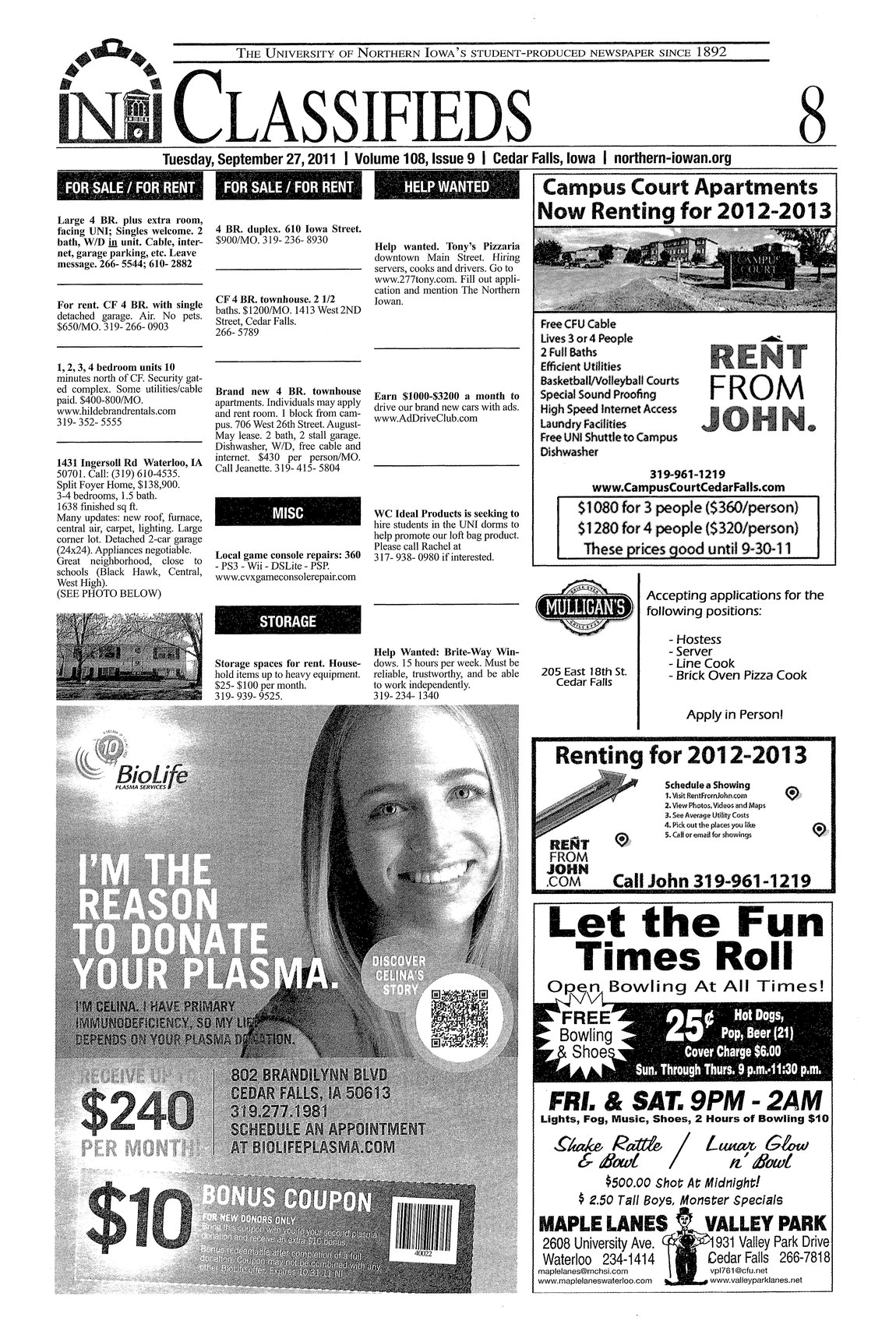 Archival Scanned Page with Text