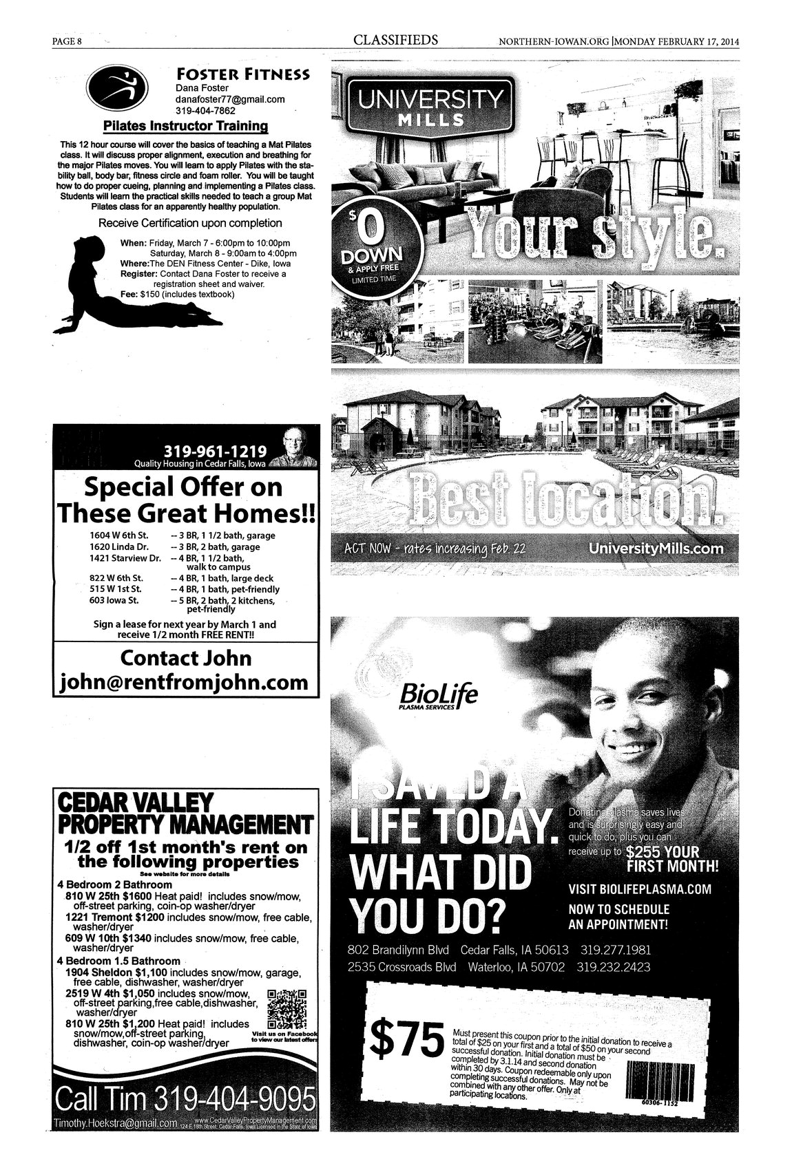 Archival Scanned Page with Text