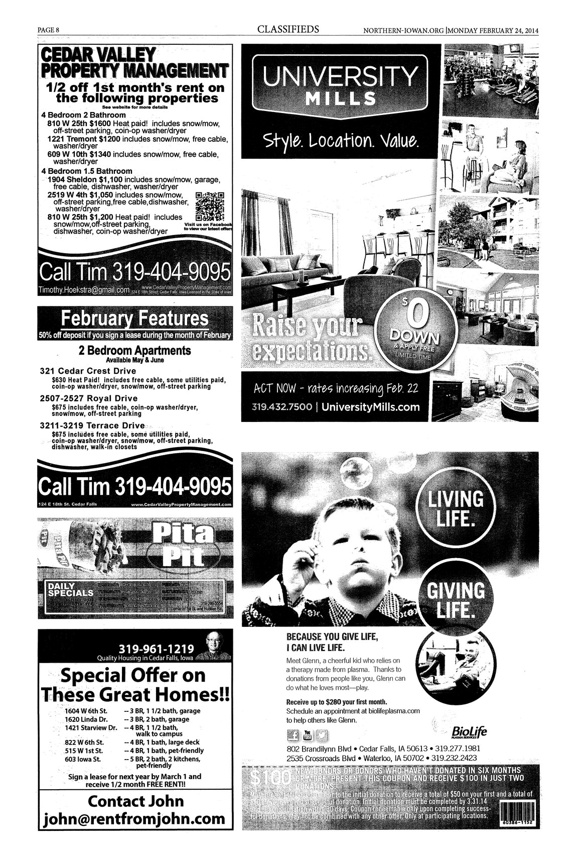 Archival Scanned Page with Text