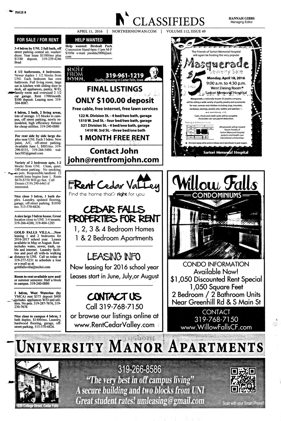 Archival Scanned Page with Text