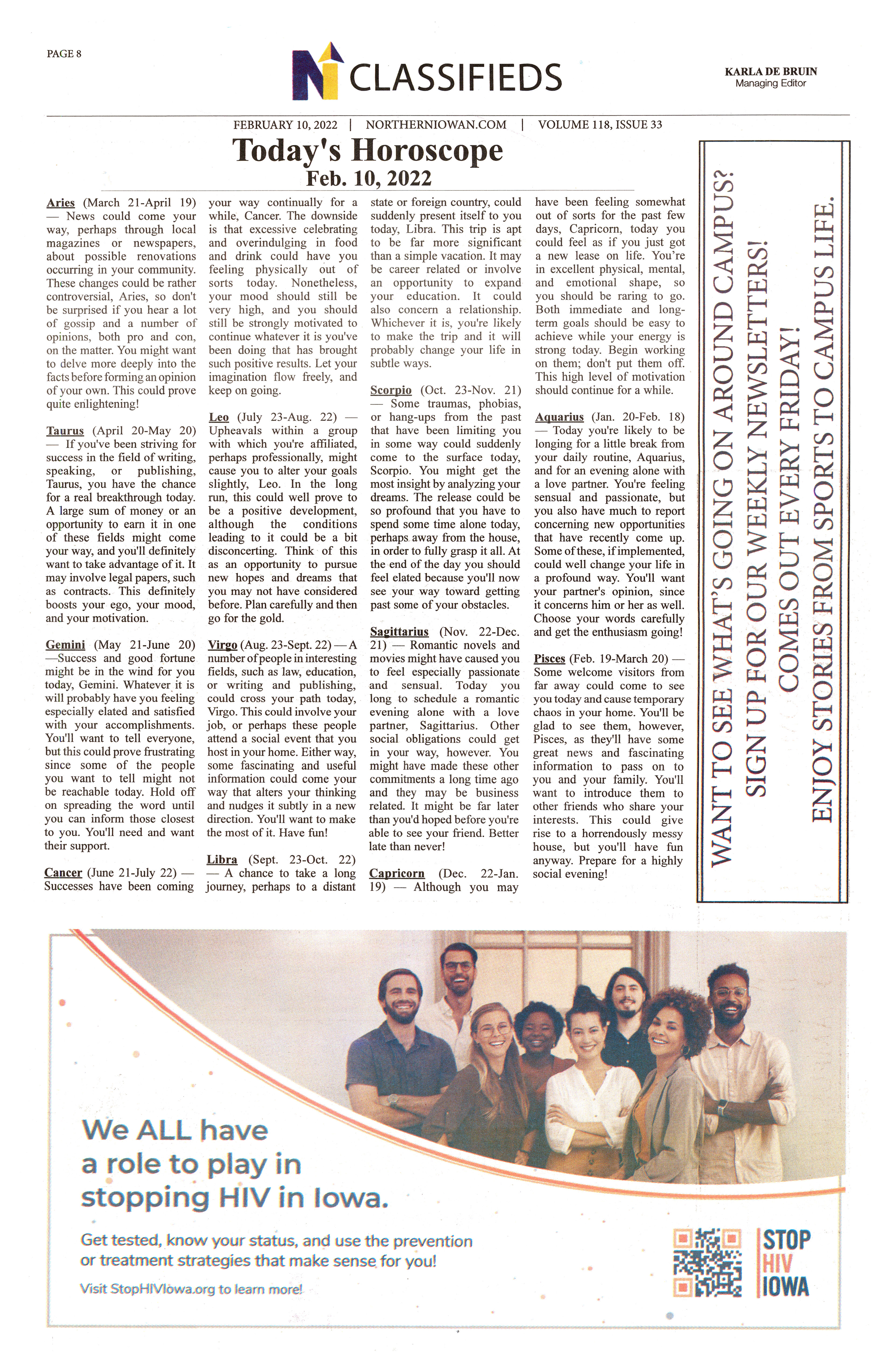 Archival Scanned Page with Text