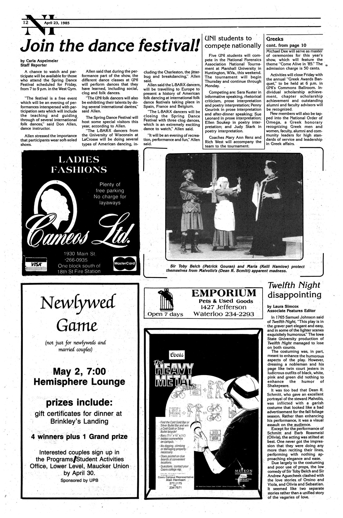 Archival Scanned Page with Text