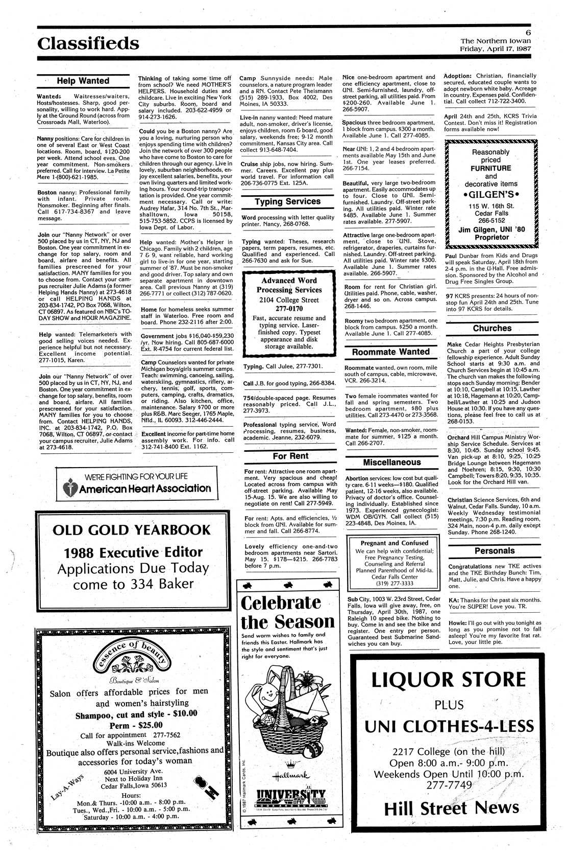 Archival Scanned Page with Text