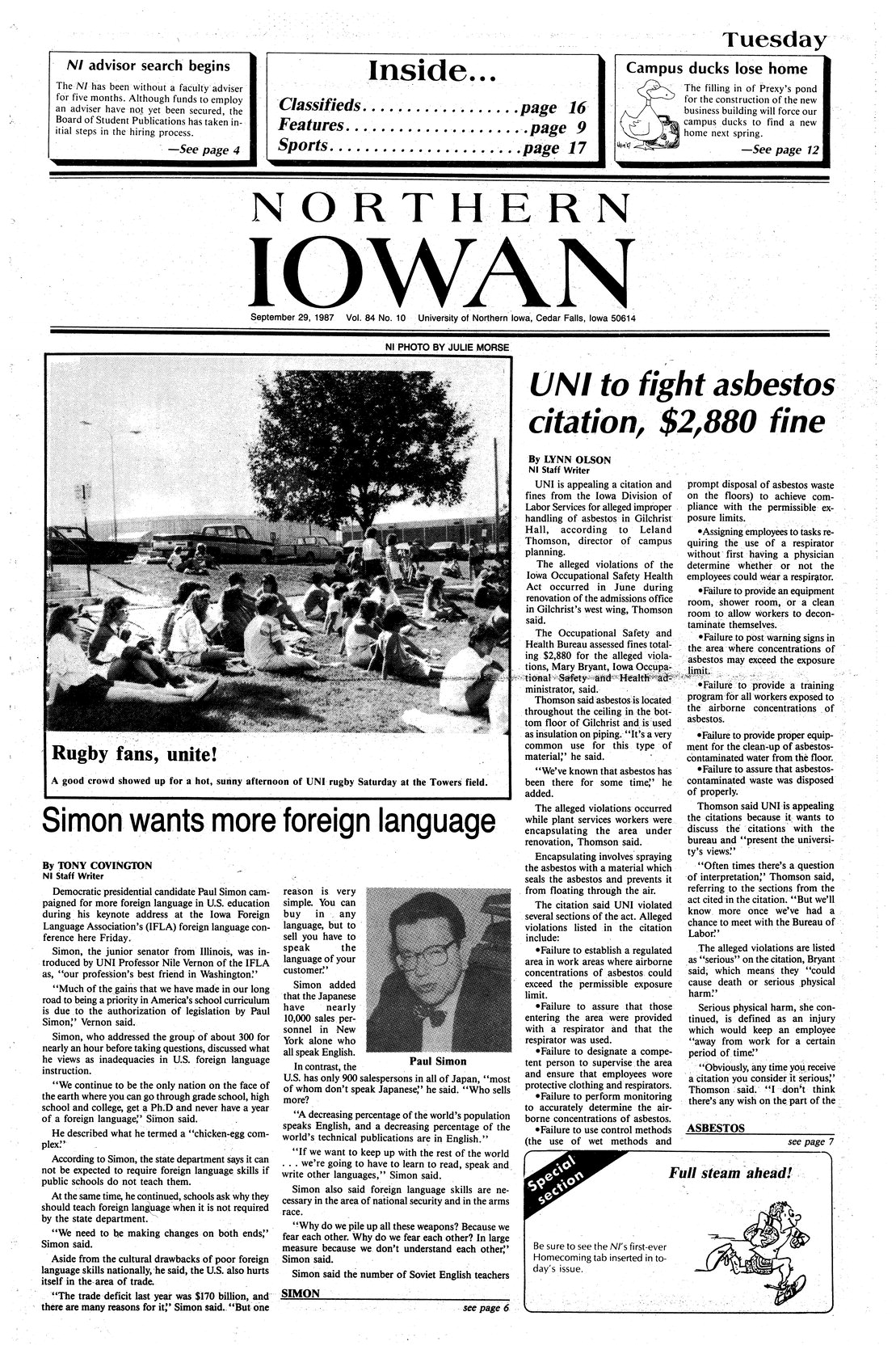 Archival Scanned Page with Text