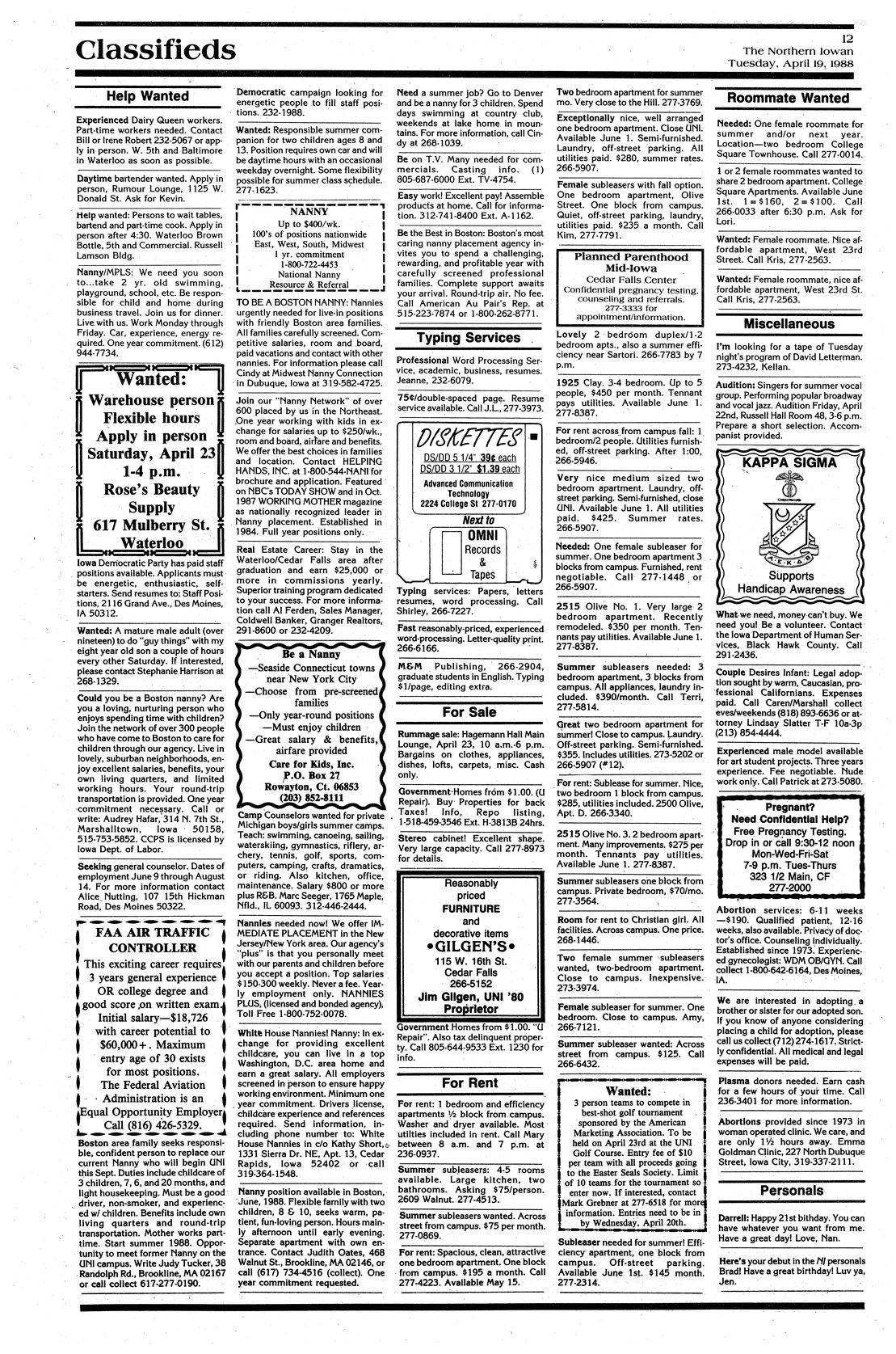 Archival Scanned Page with Text