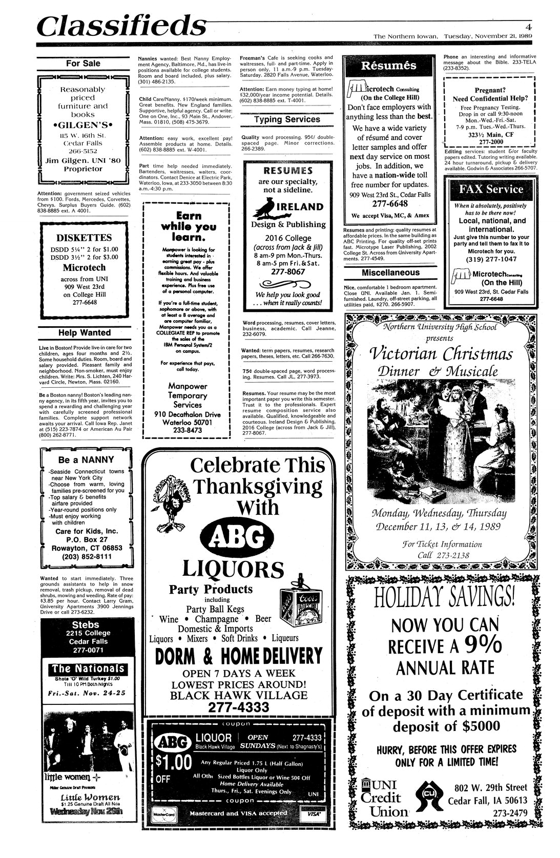 Archival Scanned Page with Text