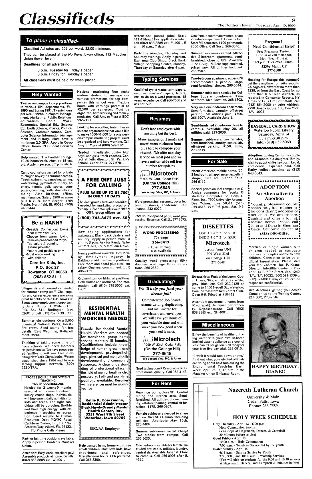 Archival Scanned Page with Text