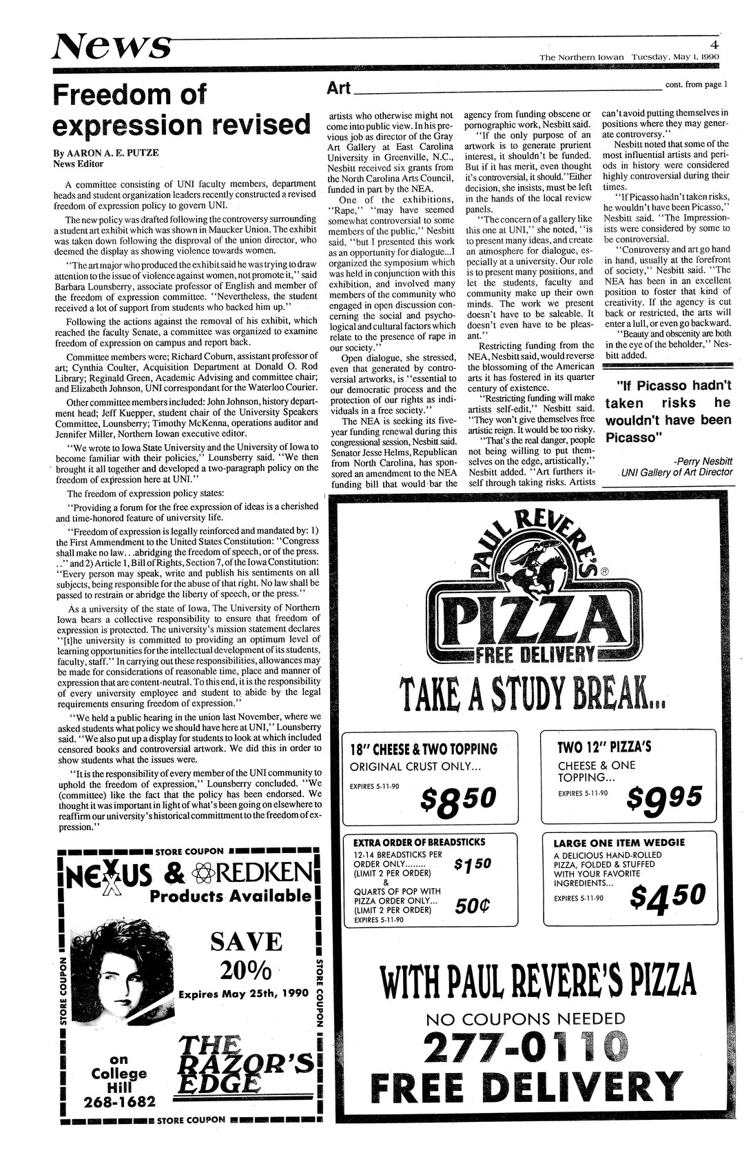 Archival Scanned Page with Text