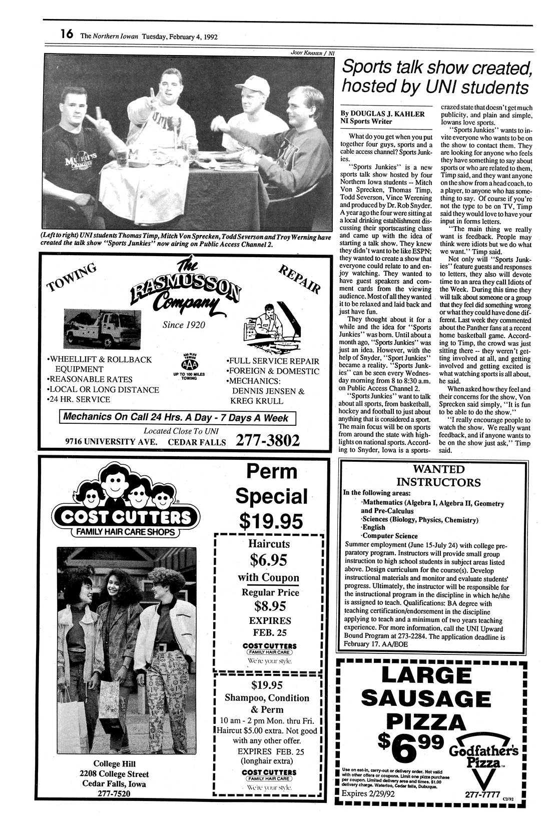 Archival Scanned Page with Text
