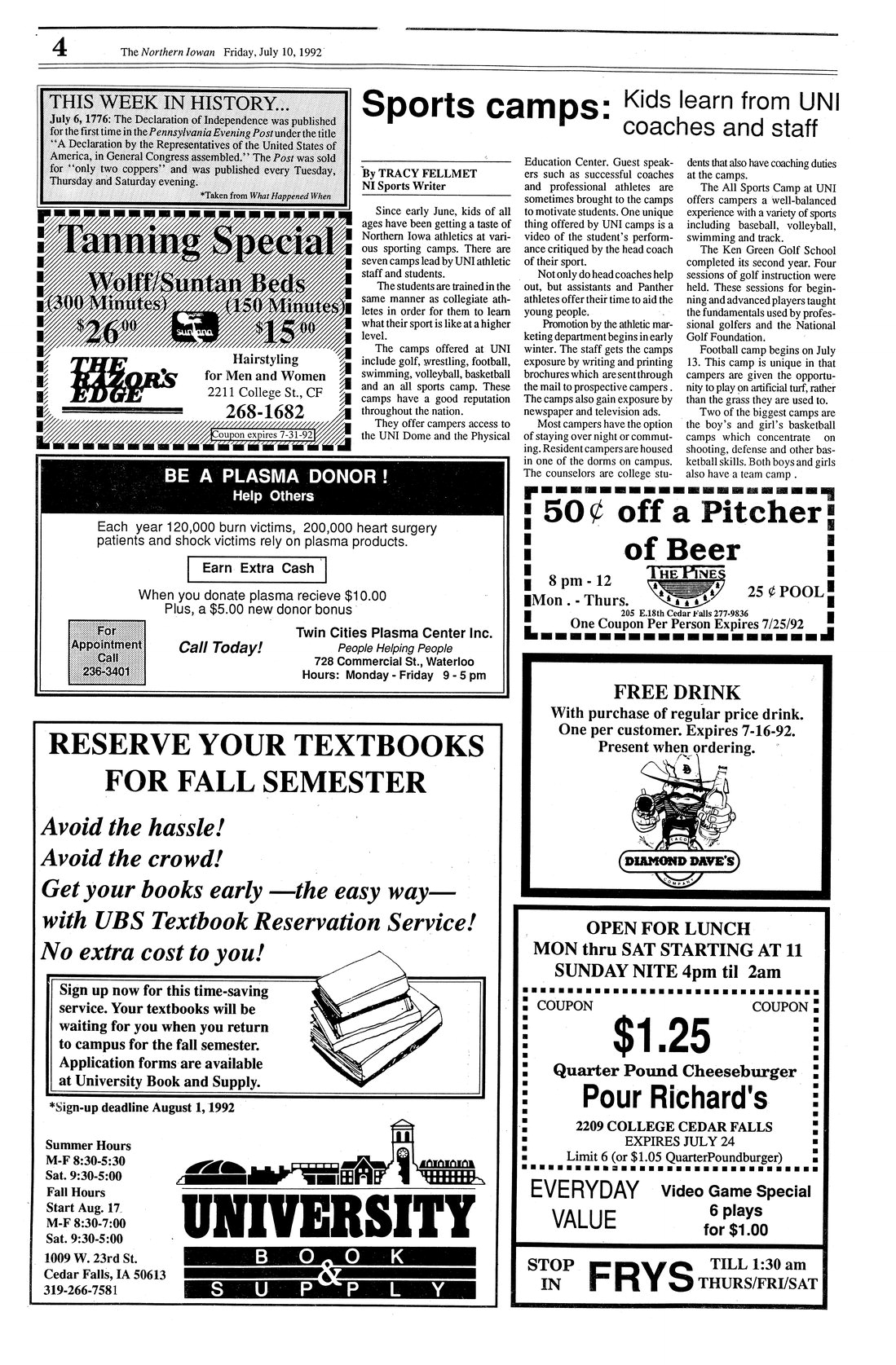 Archival Scanned Page with Text