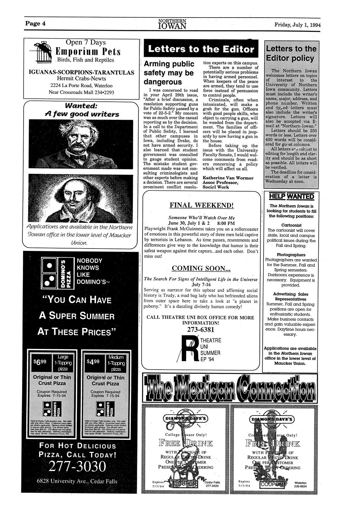 Archival Scanned Page with Text