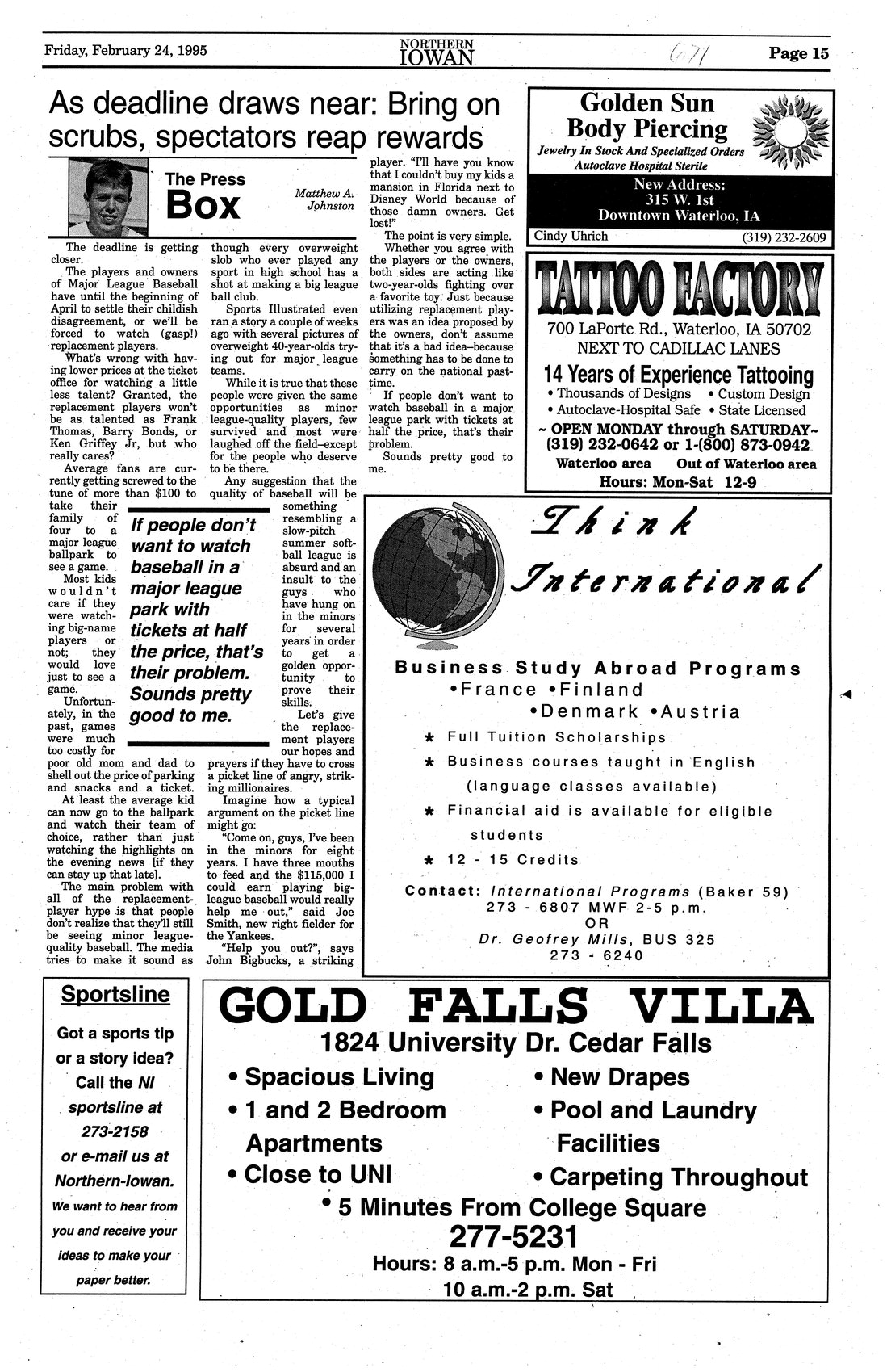 Archival Scanned Page with Text