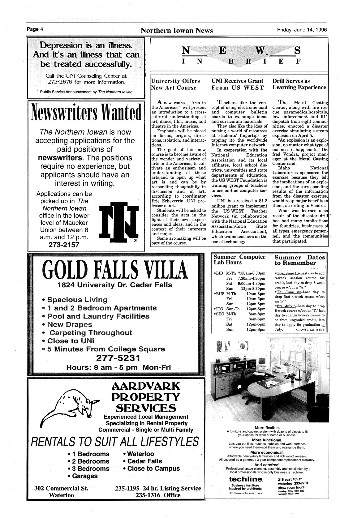 Archival Scanned Page with Text