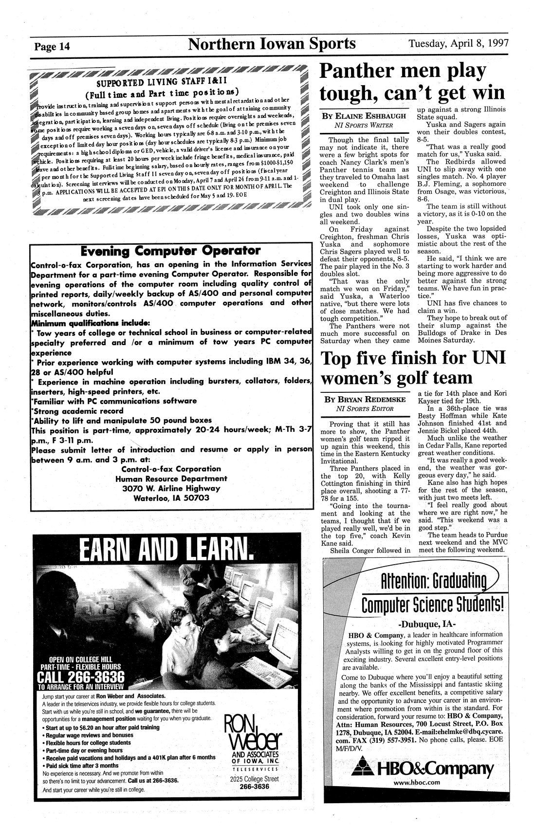 Archival Scanned Page with Text