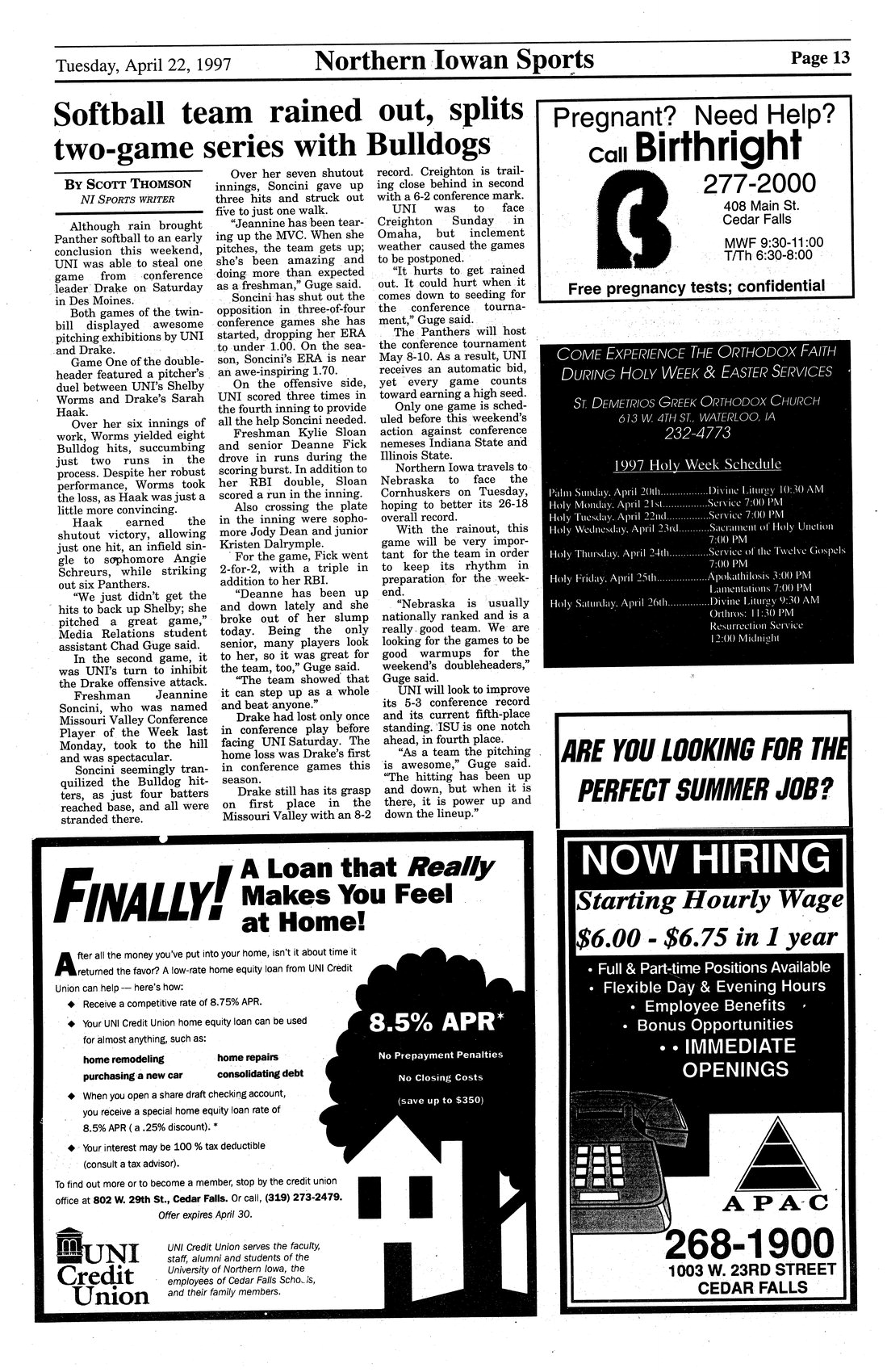 Archival Scanned Page with Text