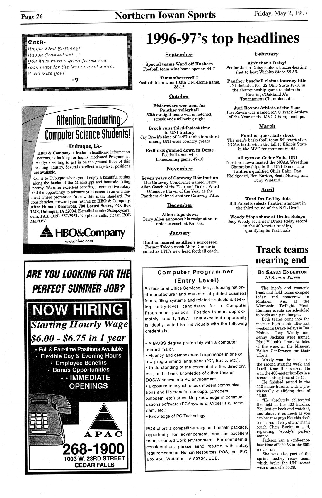 Archival Scanned Page with Text